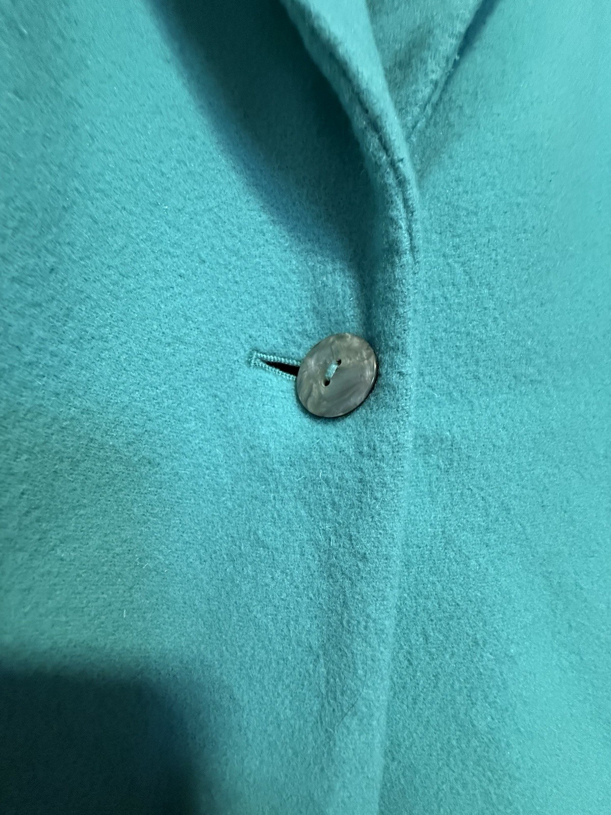 Stephanie Andrews Teal Blazer Women’s 18W Plus Size Single Button Vintage
