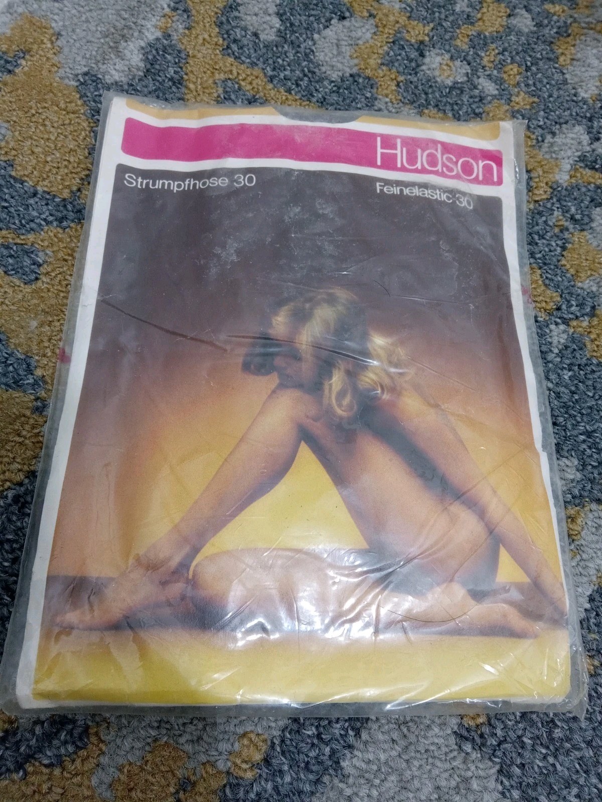 VINTAGE Hudson Feinelastic German Nylons NOS 30 Denier Unsure Of Size