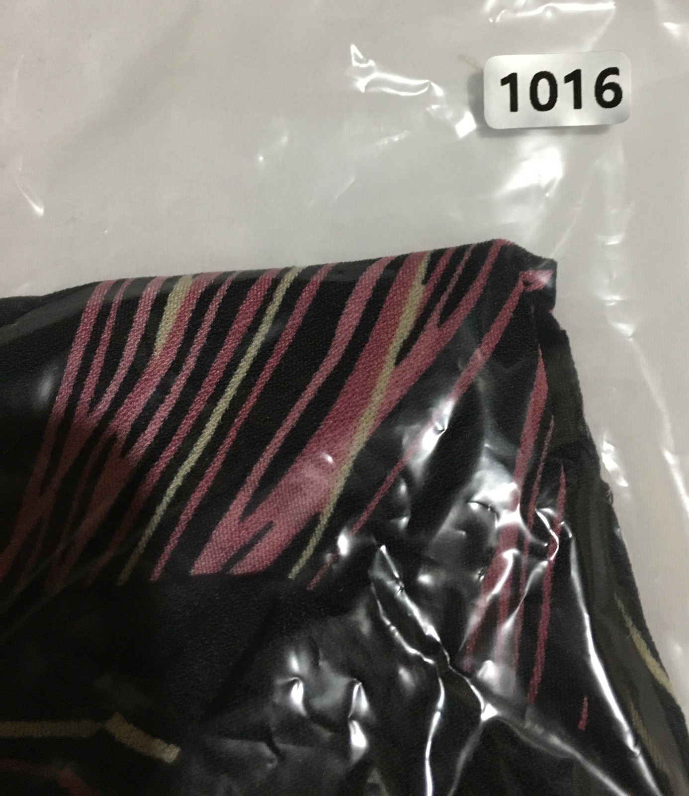 Vtg 90’s Check It Out Women’s Black/Pink/White Abstract L/S Dress Size S/M NWT
