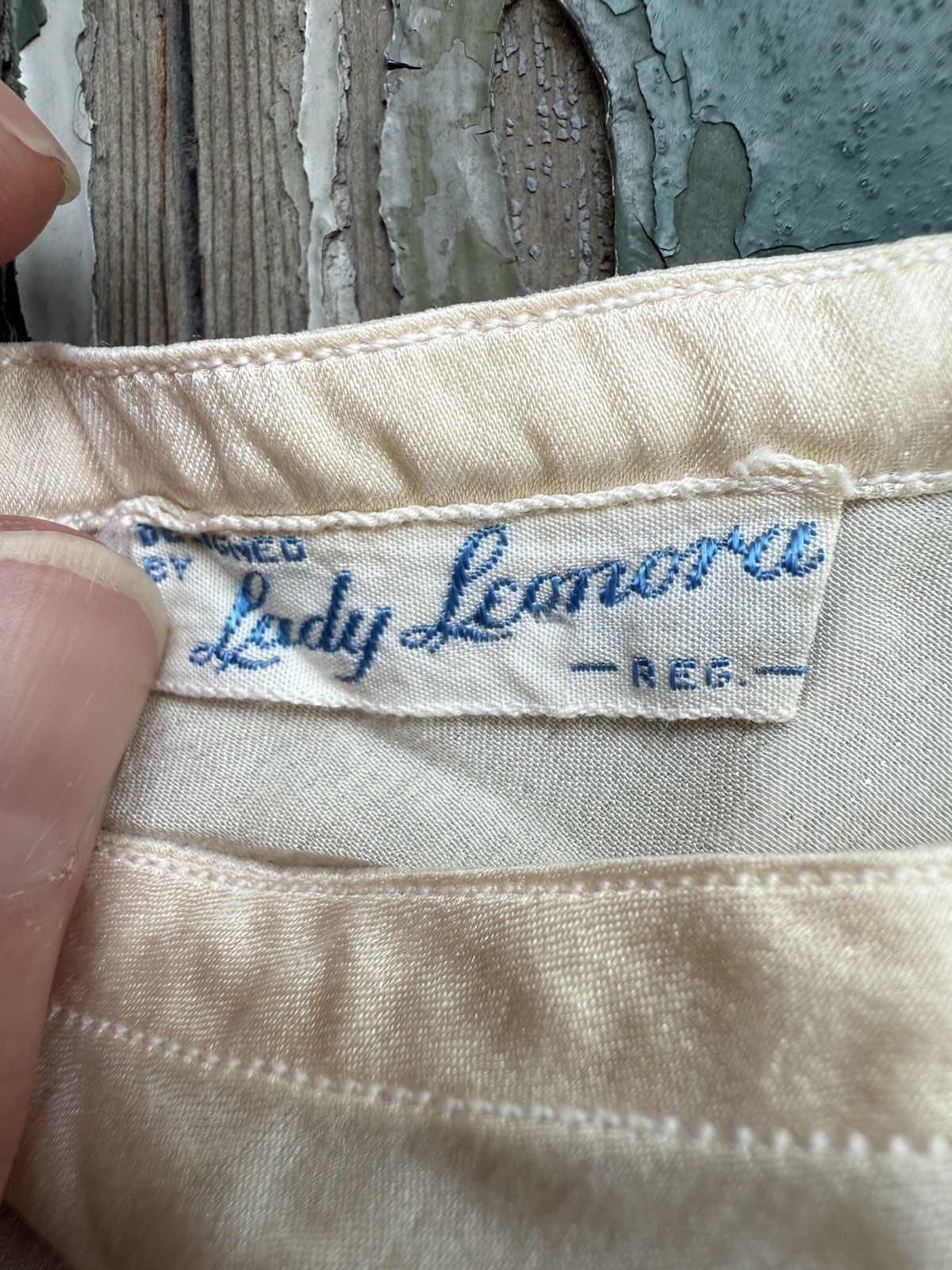 Vintage 1940s-50s Lady Lenora silk rayon Tap Shorts, Lingerie Knickers