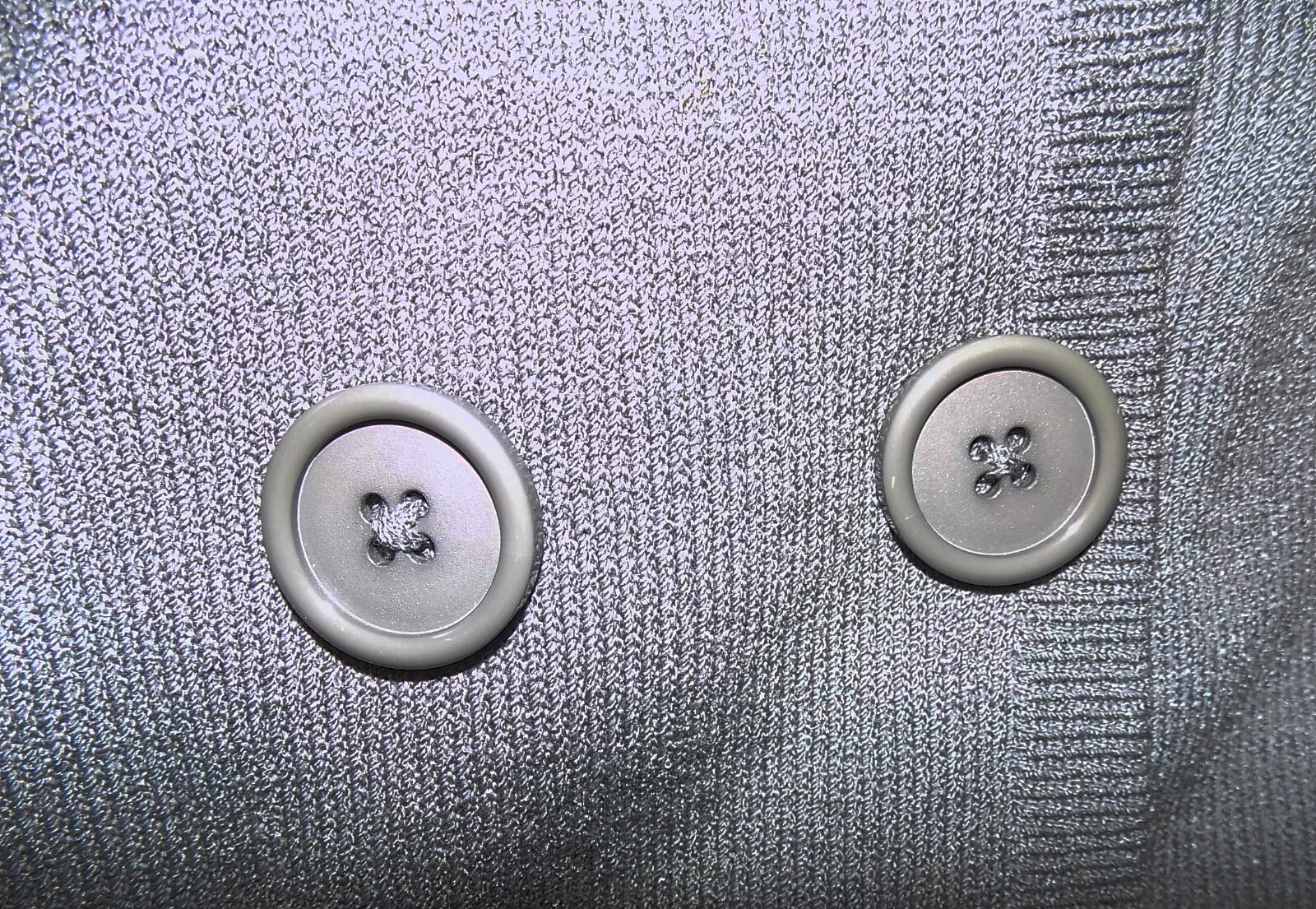 Vintage Gray Knit Double Breasted Suit Don Sayres for Wellmore Size 10 B40