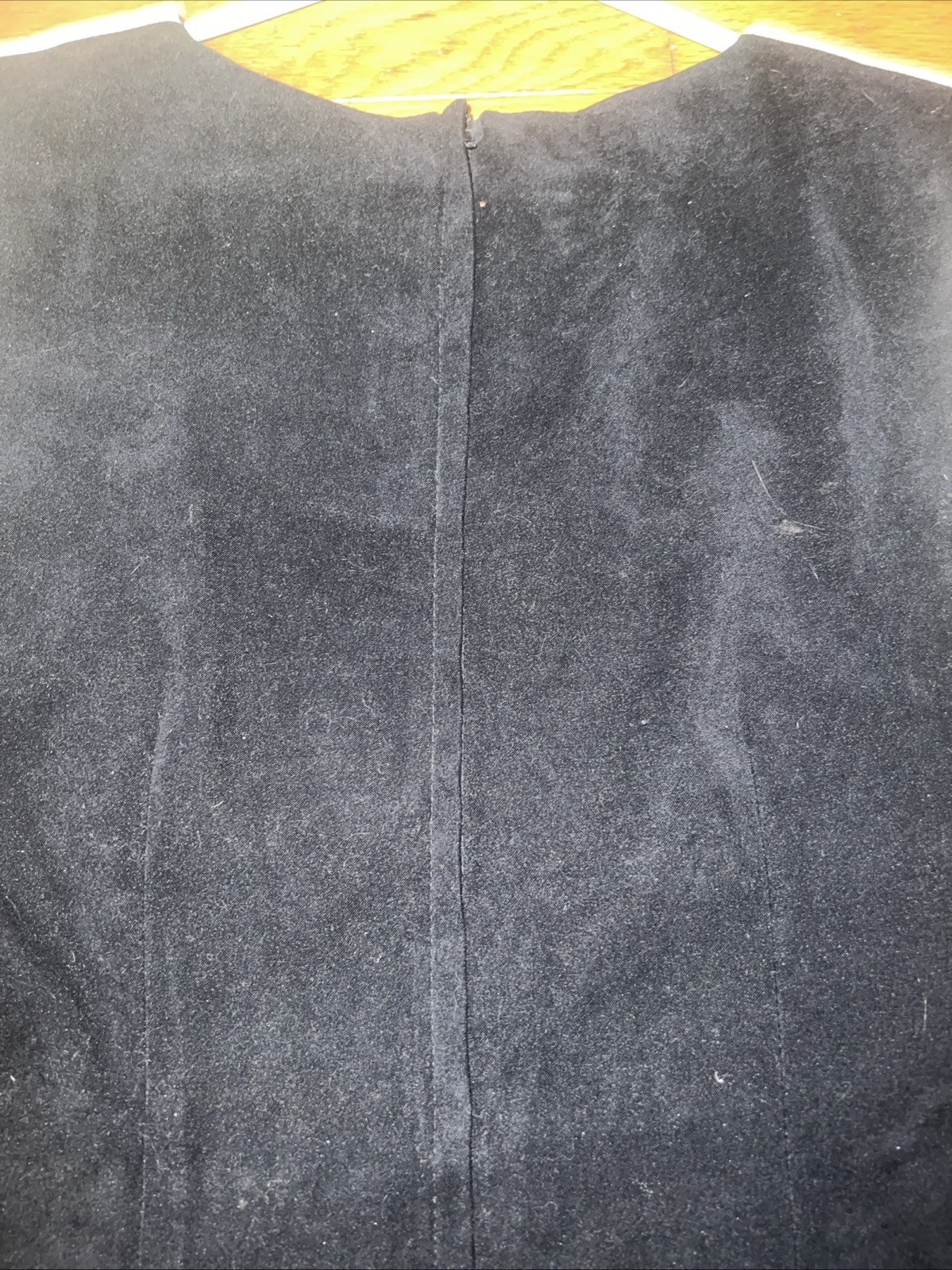VINTAGE 90’S Betsy’s Things Short Sleeve Black/Tan/Red Dress Sz 10 Petite