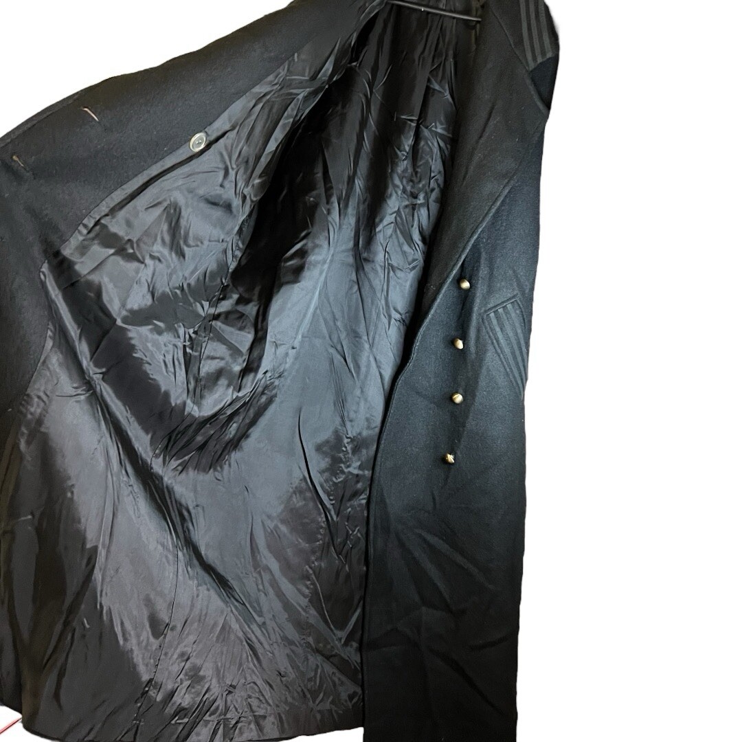 VTG DONNY BROOK Black Wool Trench Coat