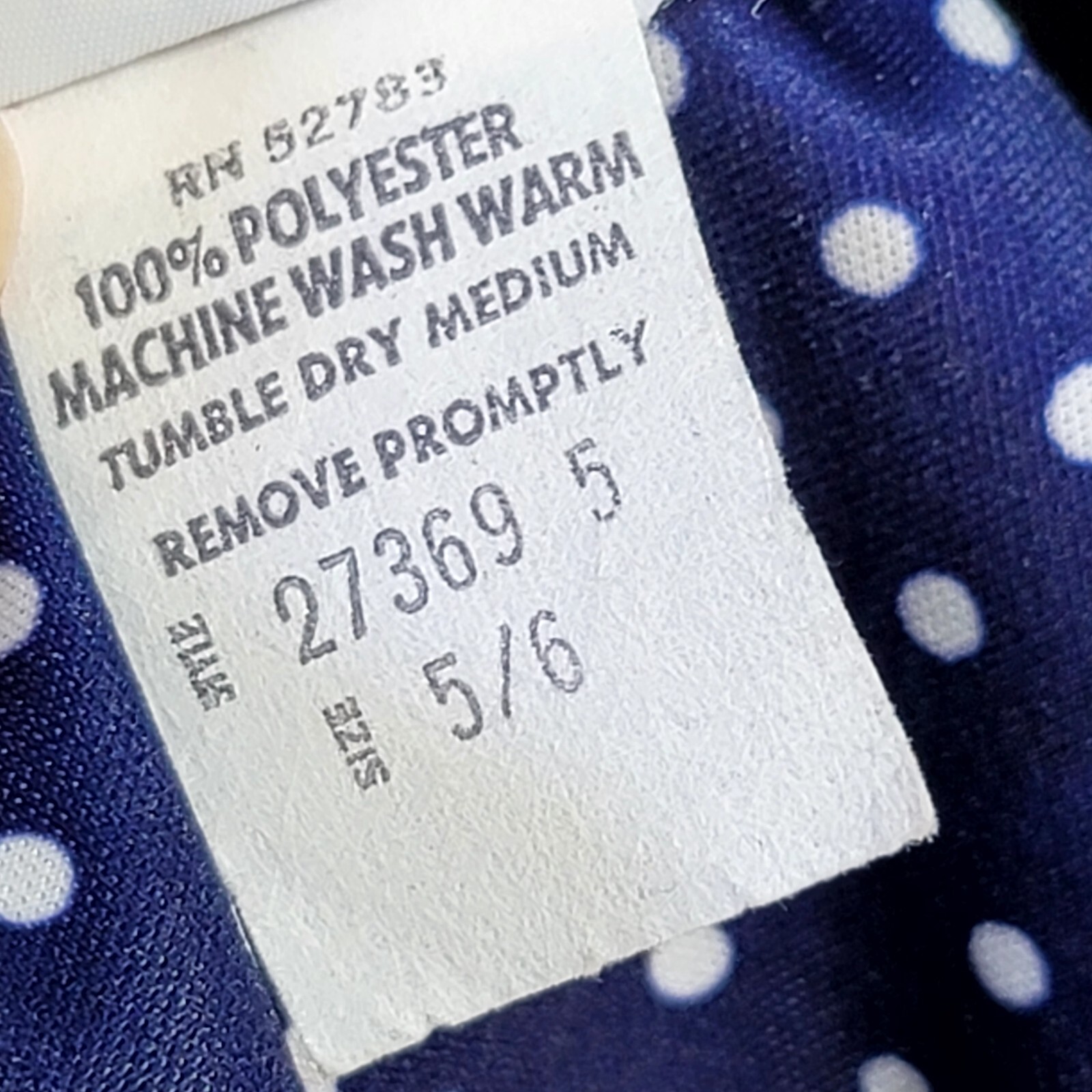 Vintage 70s Avon Fashion S Navy White Polka Dot Ruffle Sleeveless Sheath Dress