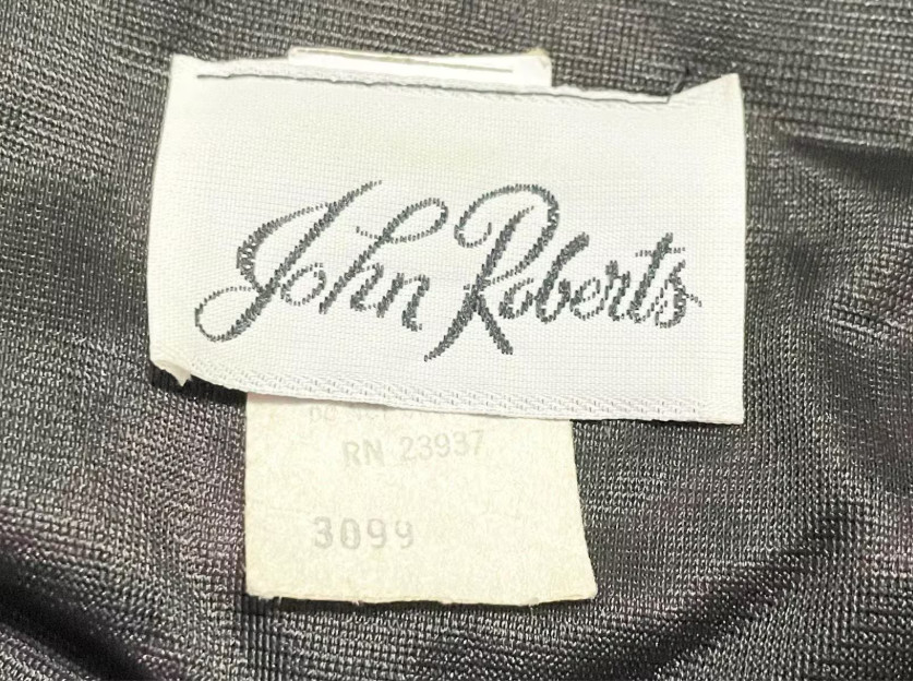 80s John Roberts Animal Print Dress Pink Black Vintage Long Sleeve Size M