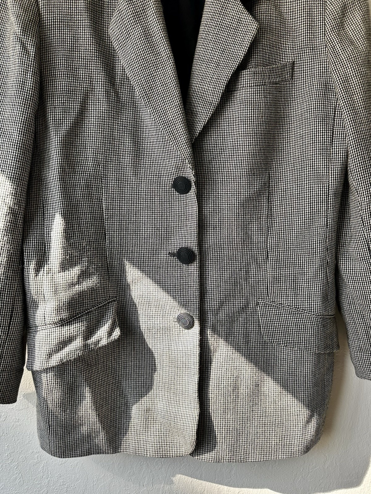 Vintage 90s valerie stevens wool equestrian riding blazer size 12 velvet collar