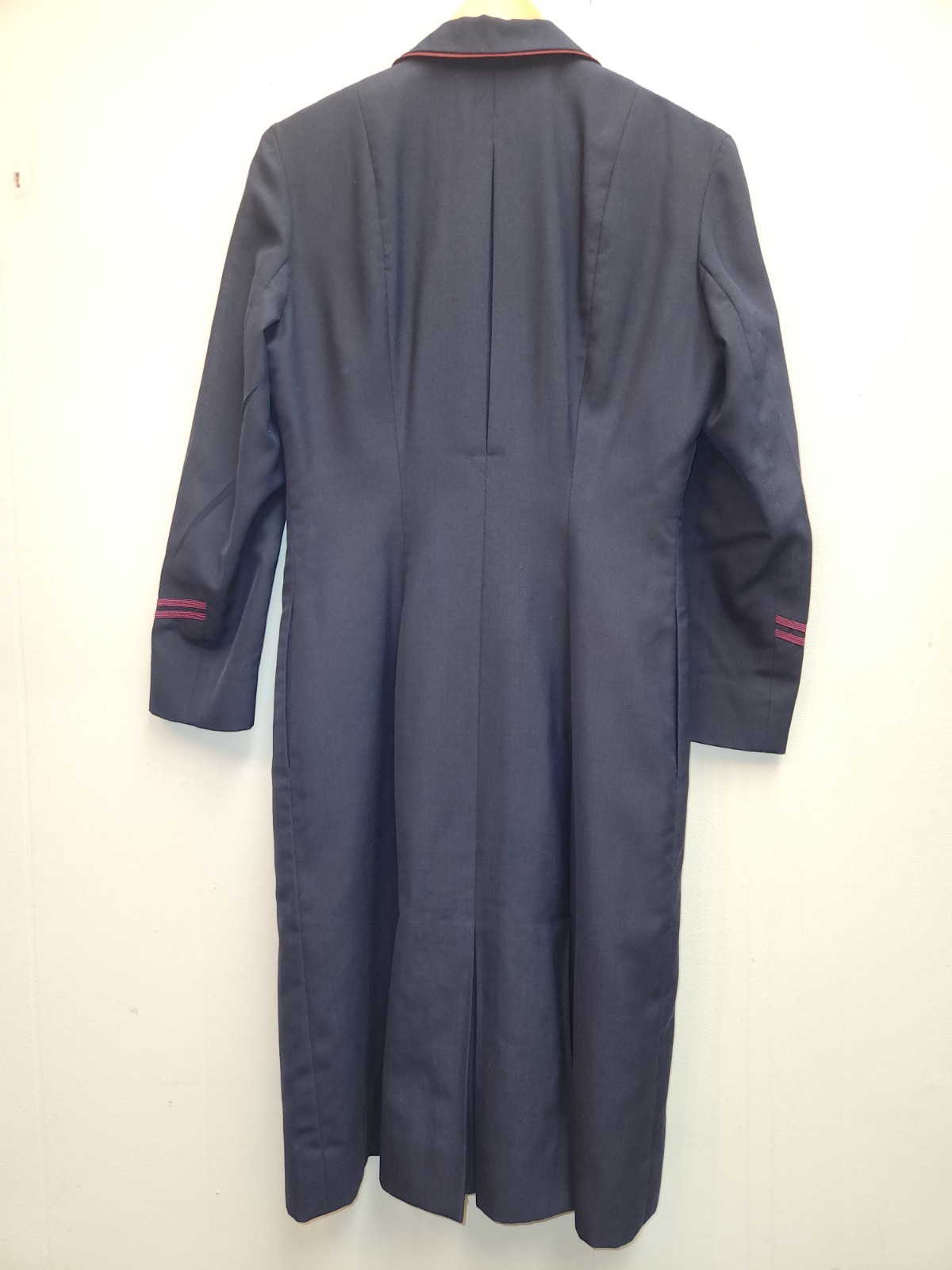VTG United Airlines By Brookhurst Stewardess Flight Attendant Uniform Dress 8R