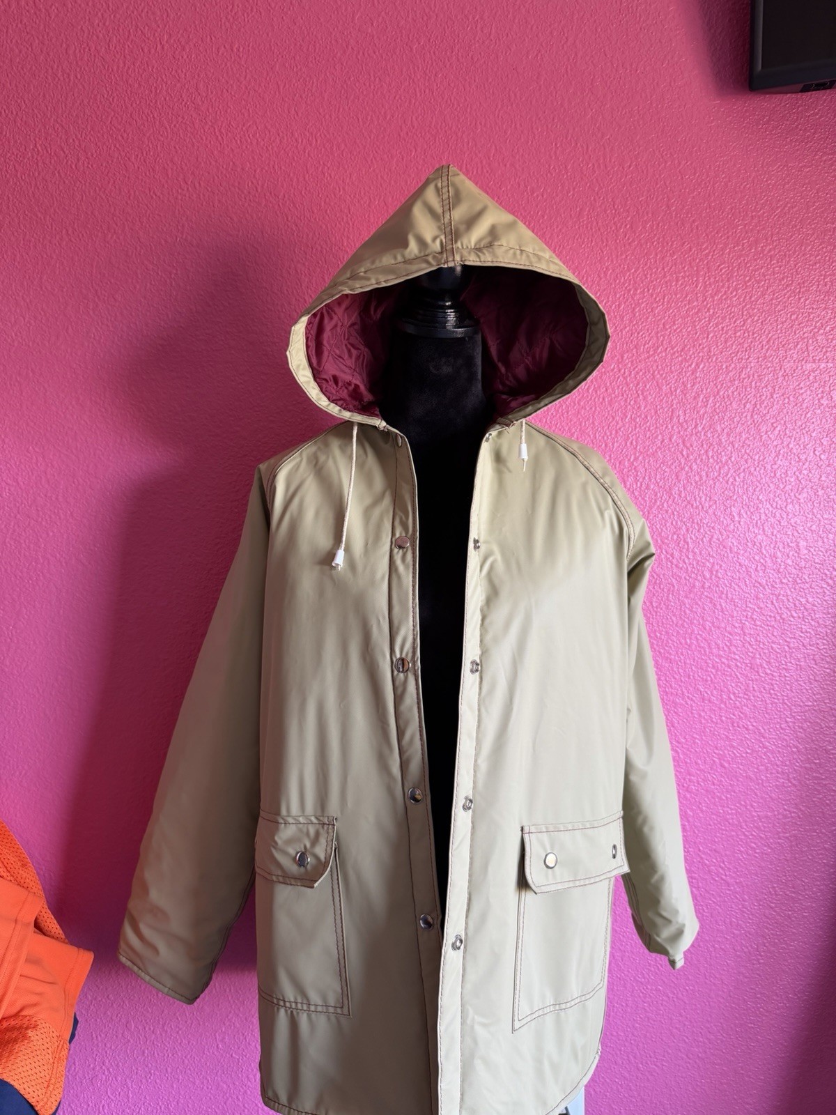 Vintage 70’s 80’s Items International Womens Raincoat Size Medium