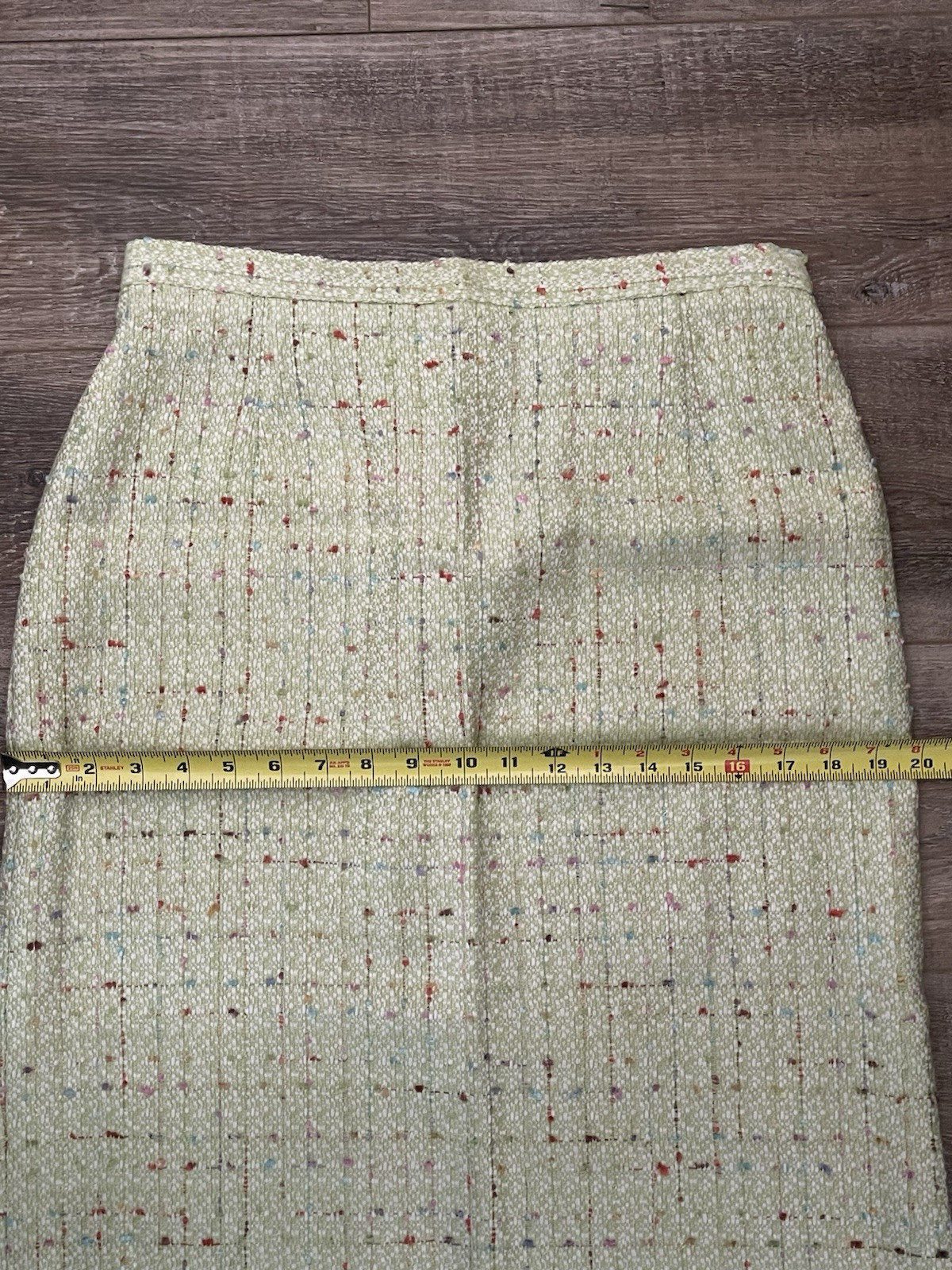 Vintage MissDorby 2PC Jacket Skirt Suit Sage Green 12 Vintage Shoulder Pads