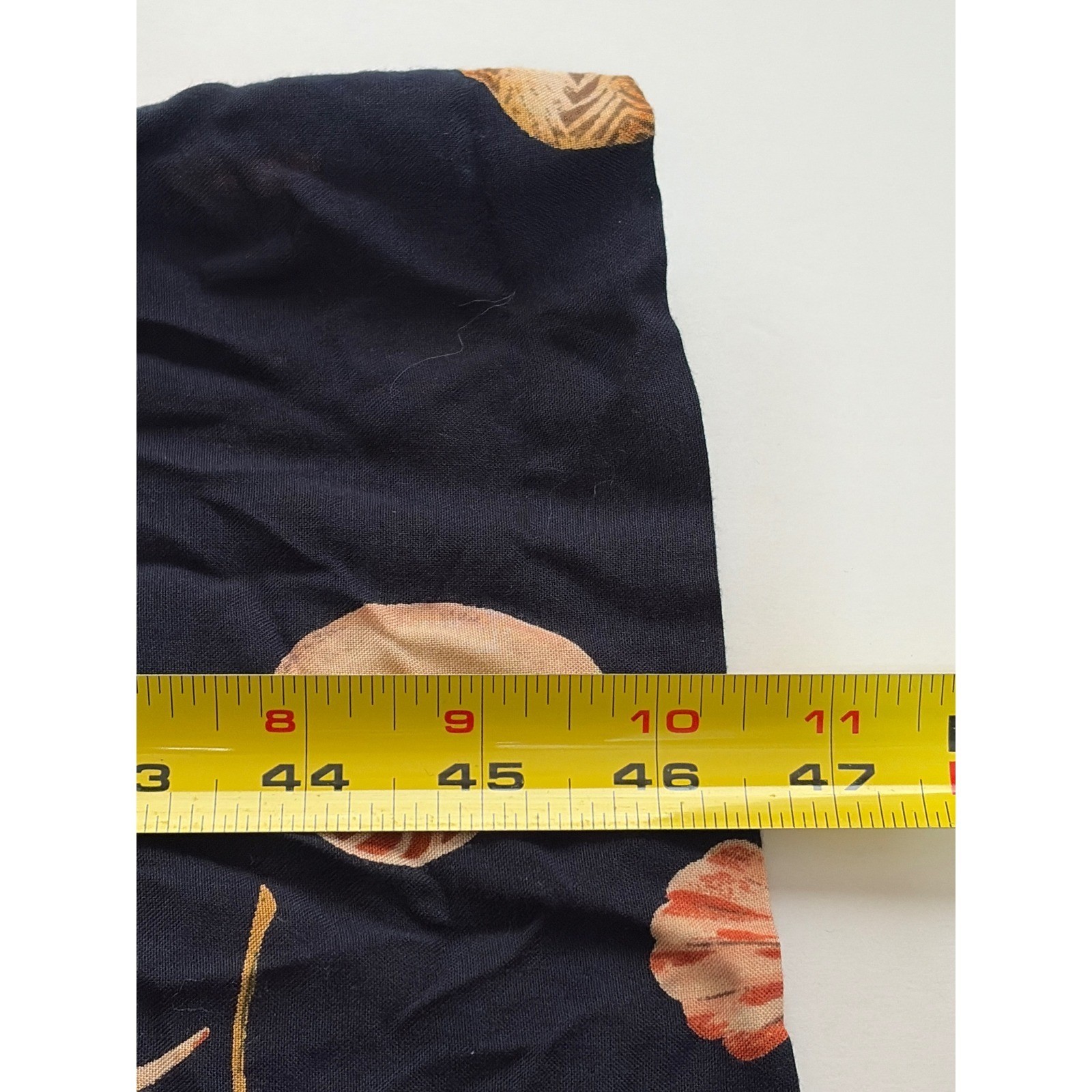 Casual Corner VTG Nautical Seashell Maxi Dress Navy Size 10 Peter Pan Collar