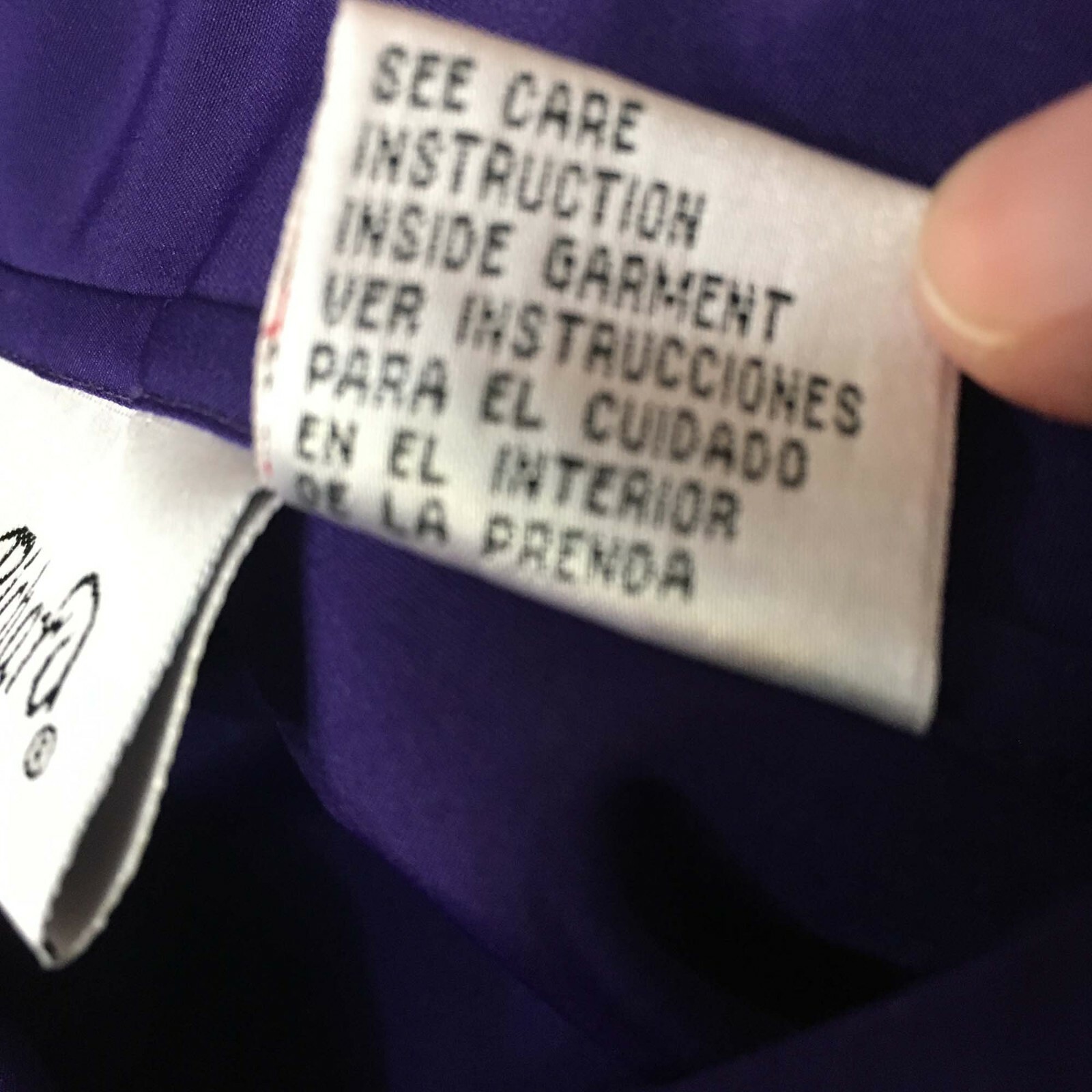 Claudia Richard Womens Vintage Purple Pleated Front Secretary Blouse, Top, 8