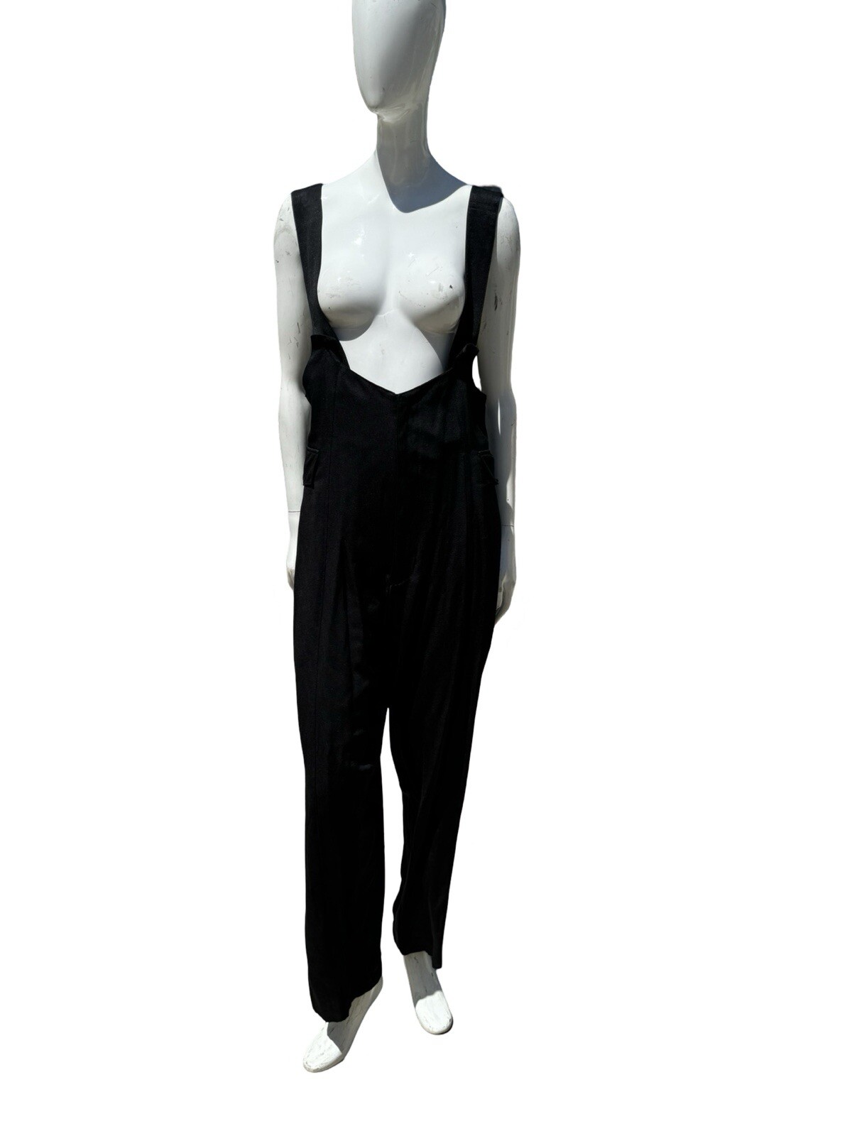 Vtg International Male High High Waisted Pants With Suspenders Matador Pants Sm