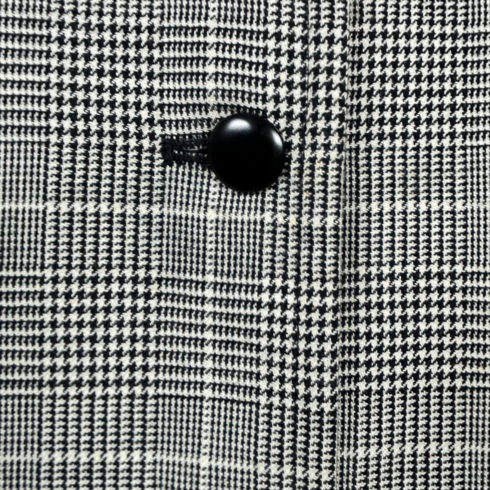 Pendleton Skirt Suit Black White Women Jacket 4 Skirt 2 Glen Plaid Virgin Wool