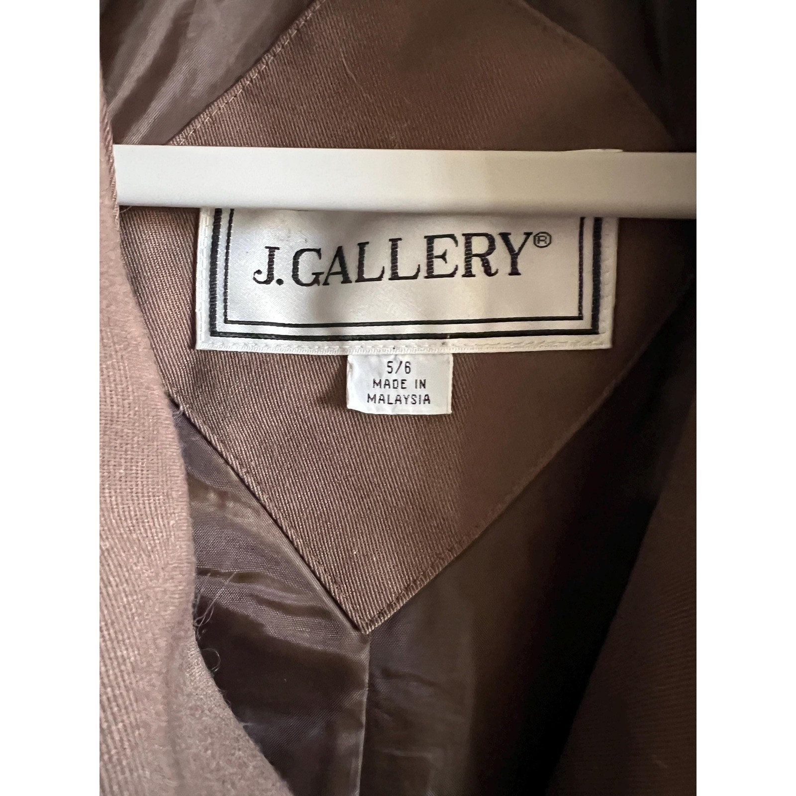 Vintage Brown Trench Coat Minimalist Long Coat Classic Oversized 90s Chic
