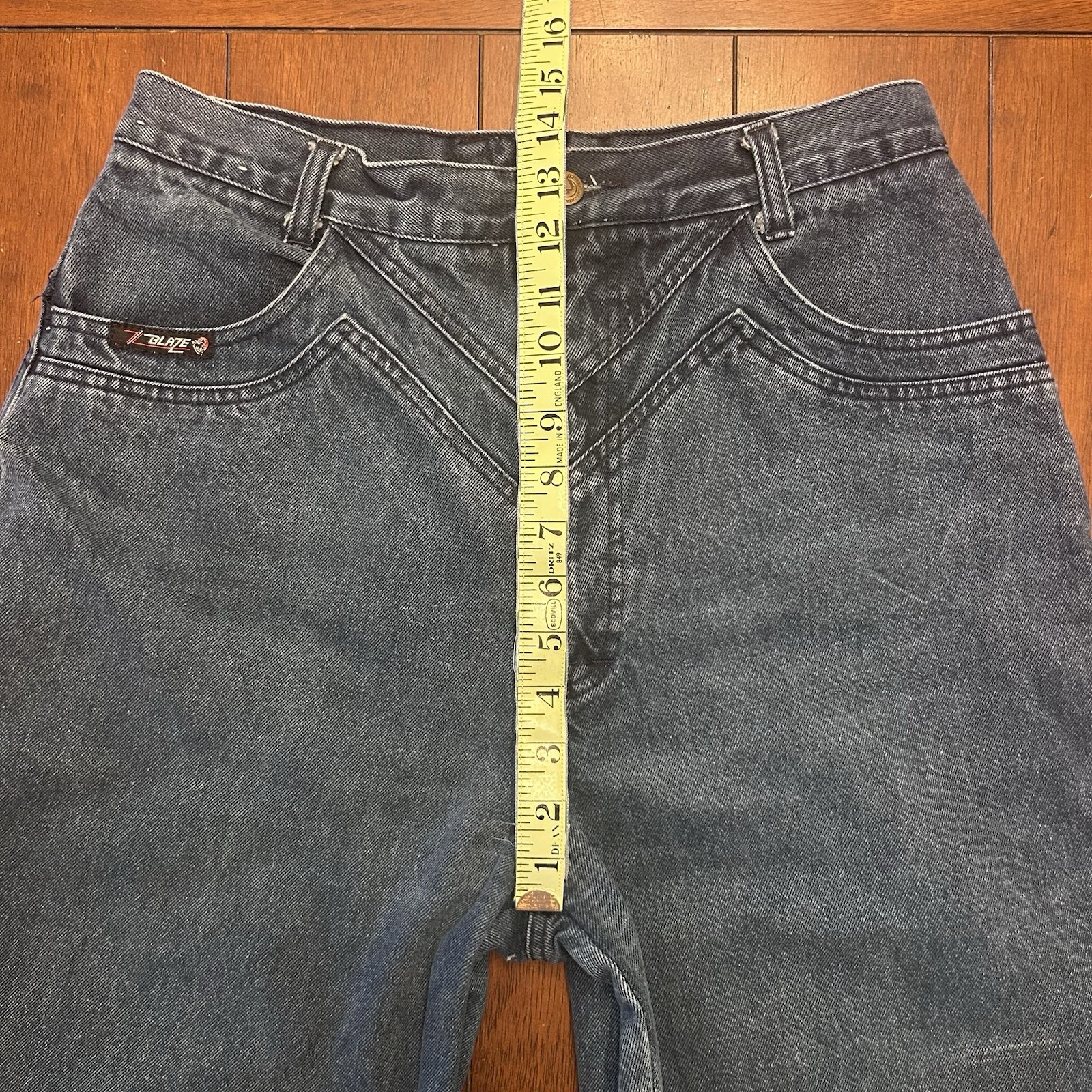 VTG Blaze Blue Bareback Jeans Rockies Rocky Mountain Jeans High-rise Size 11