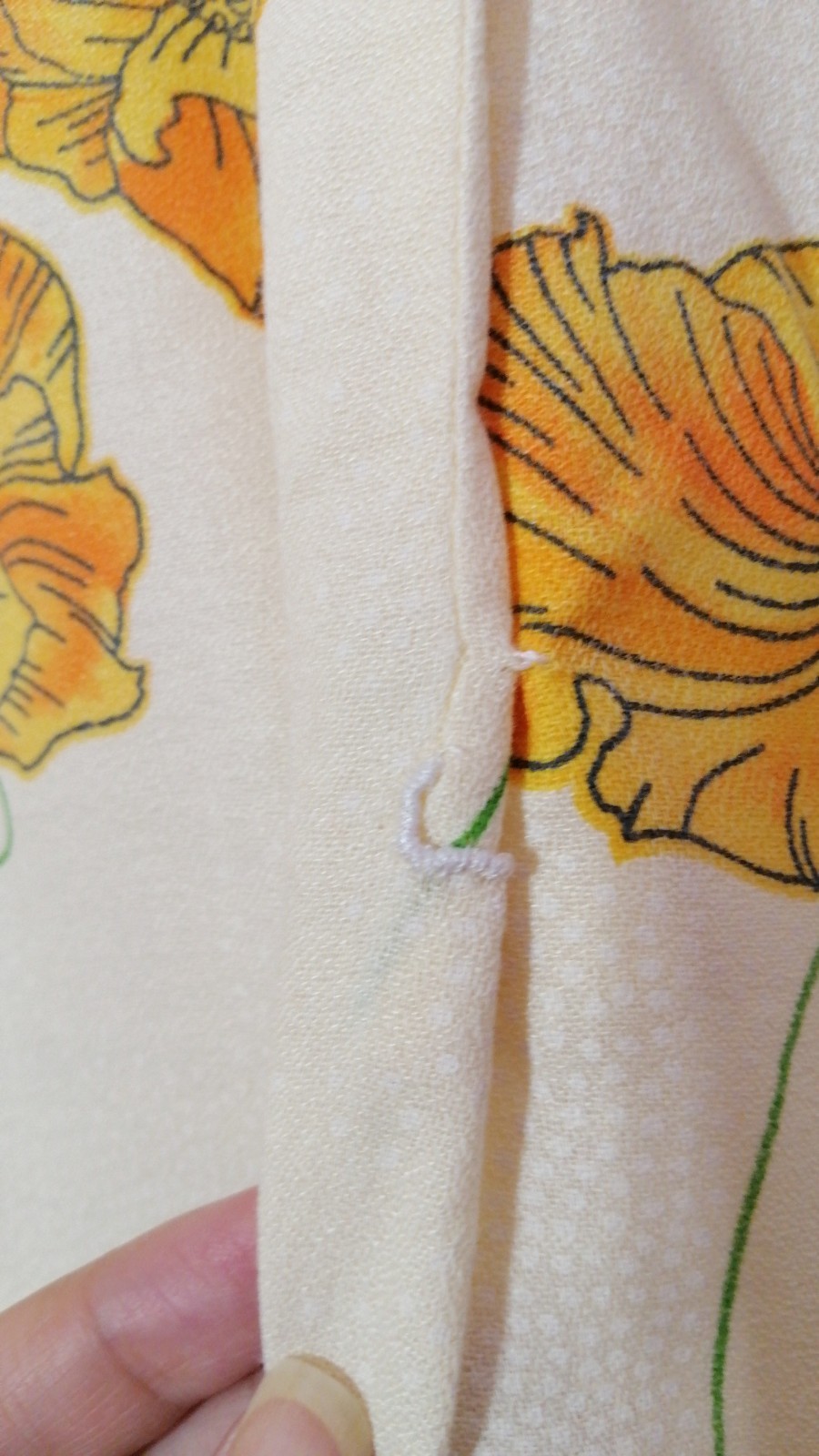 Vintage 70’/ ’80 Beldona Floral House Dress Lounge Gown Modal Cotton EU 40