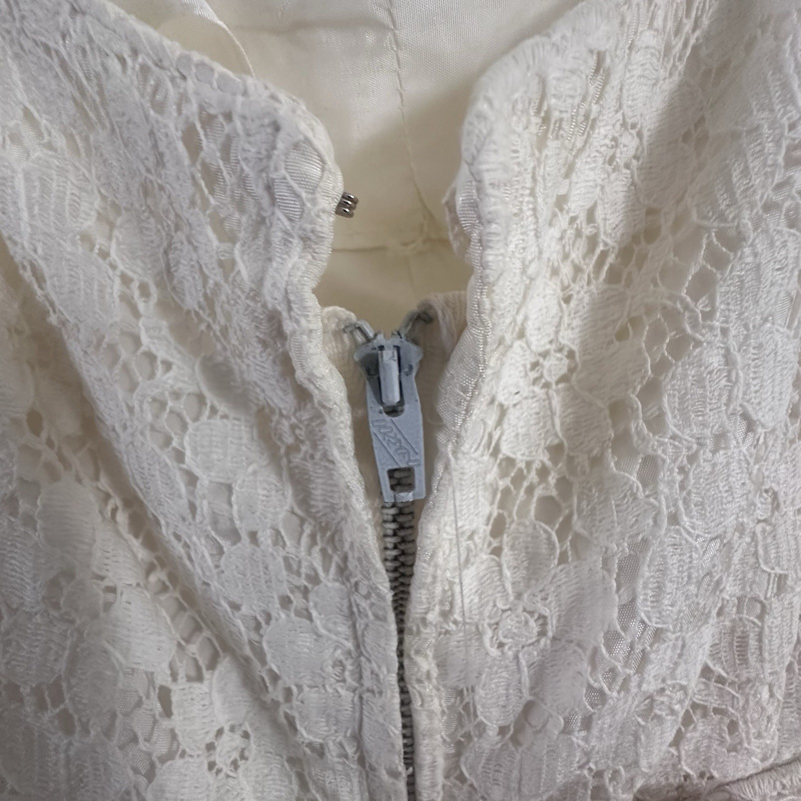 Rare Mint 1958 Vintage Lorrie Deb San Francisco Lace Two-Piece Set W/ Note Lace