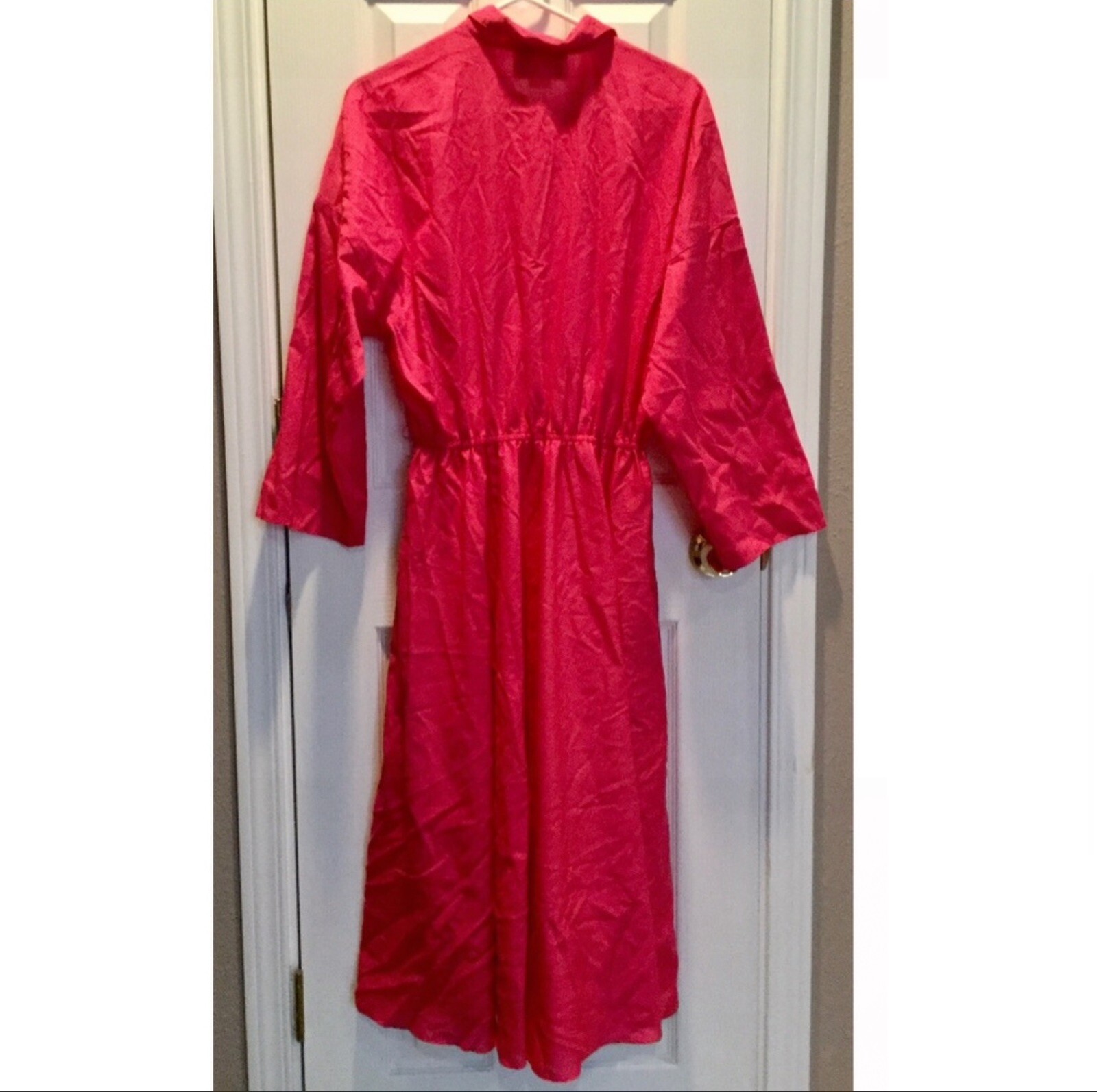 Women’s Vintage Pink 80’s The American shirt dress Shirt Dress Size 15/16 Retro