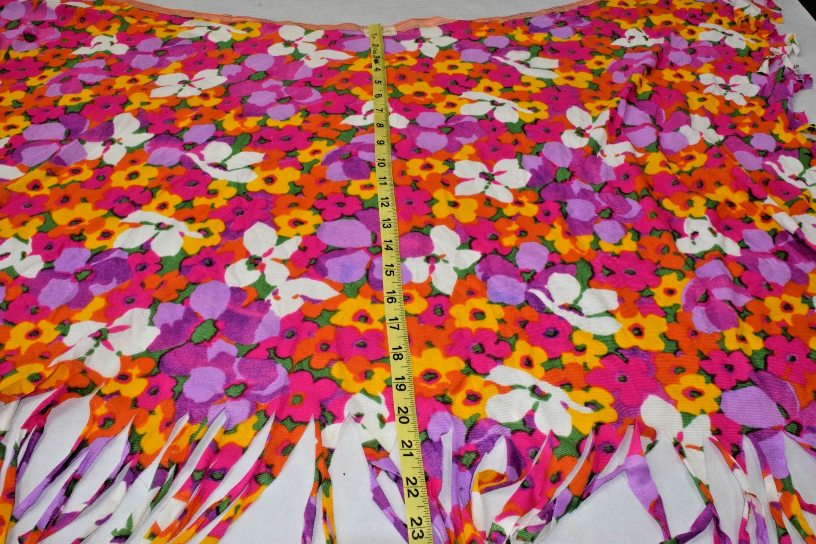Vintage Shoulder Shawl And Bandeau Wrap Set Paulette 50s Tropical Swimwear