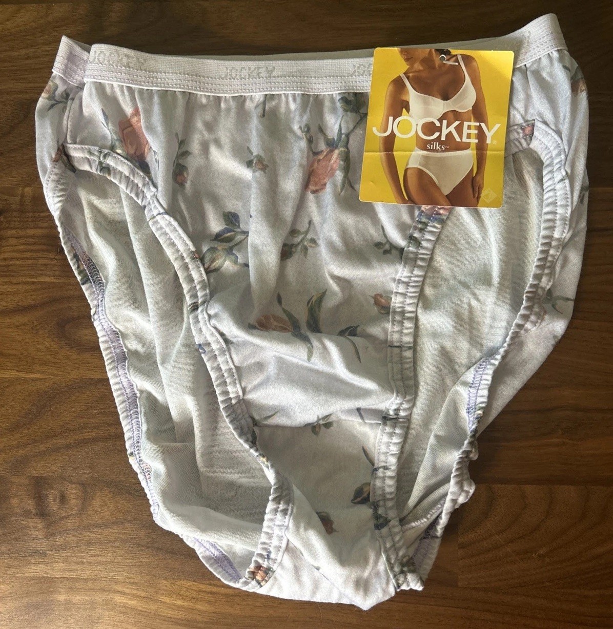Vtg Jockey For Her Silks Panties Sz 6 NWT French Cut HTF Purple Second Skin NOS