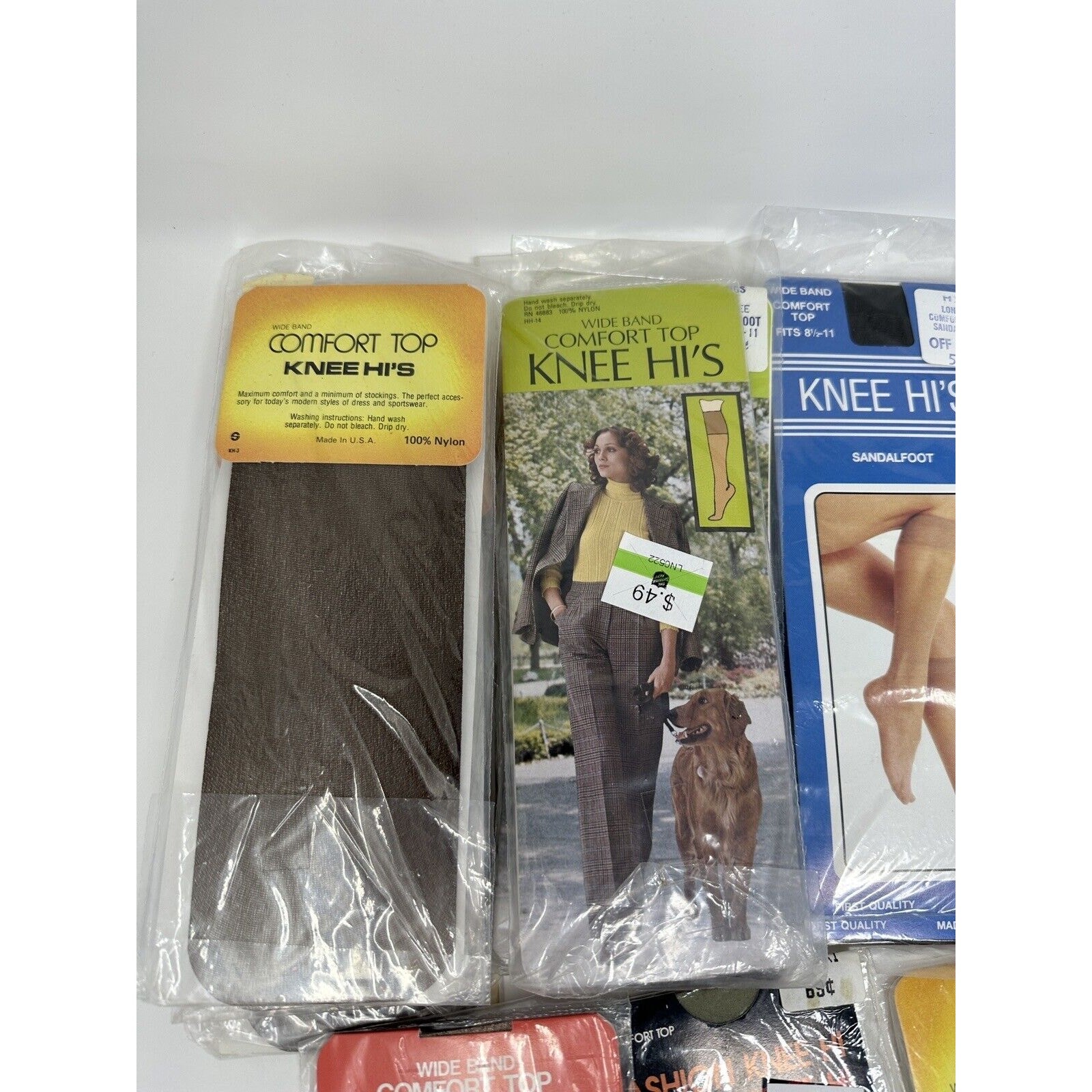 VTG Lot Of 15 Panty Hose Knee Highs Sheer Stockings – Dior Clairborne See Pics