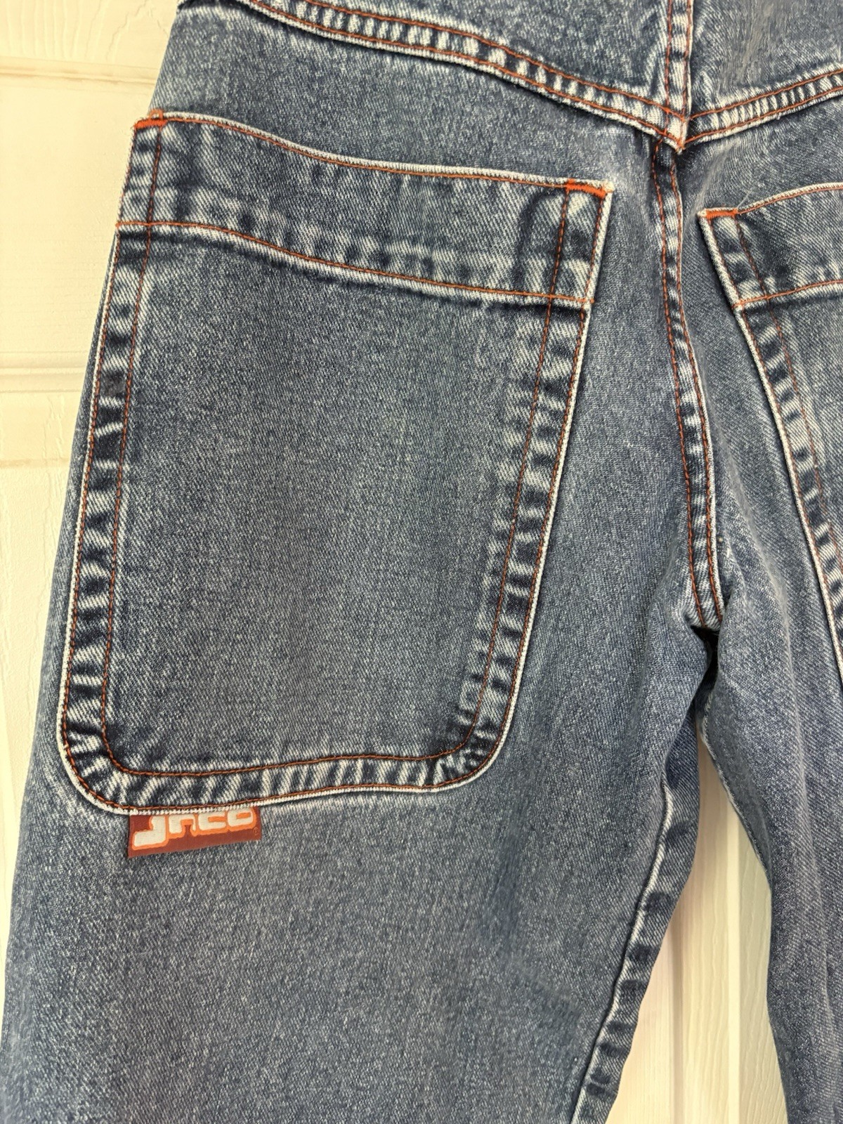 Jnco 1067 26” Double Barrel Jeans Size 3 Girlie Stuff Vintage 90s Y2K