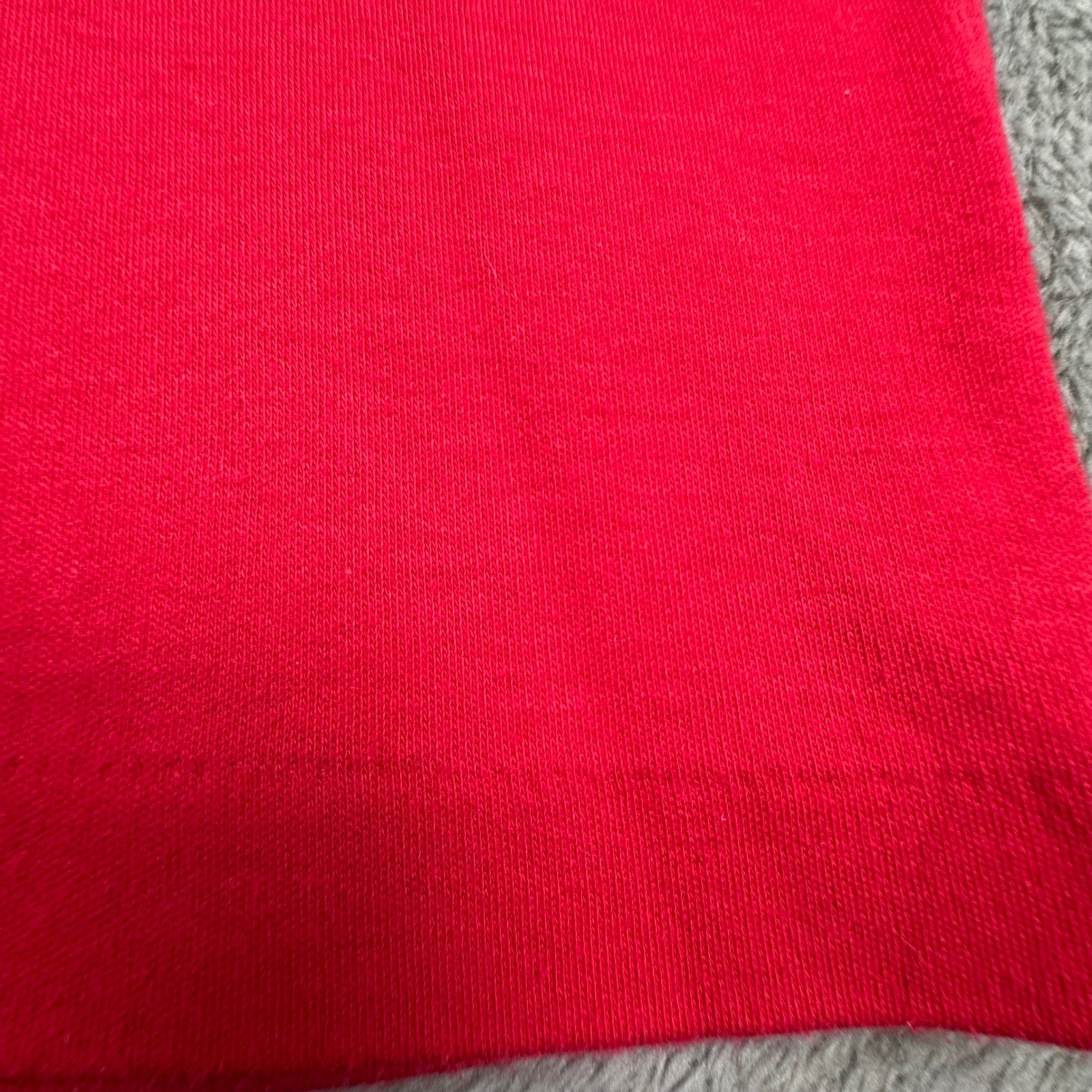 Northern Isles T-Shirt Womens L Red Excellent Vintage 90s Single Stitch Pocket