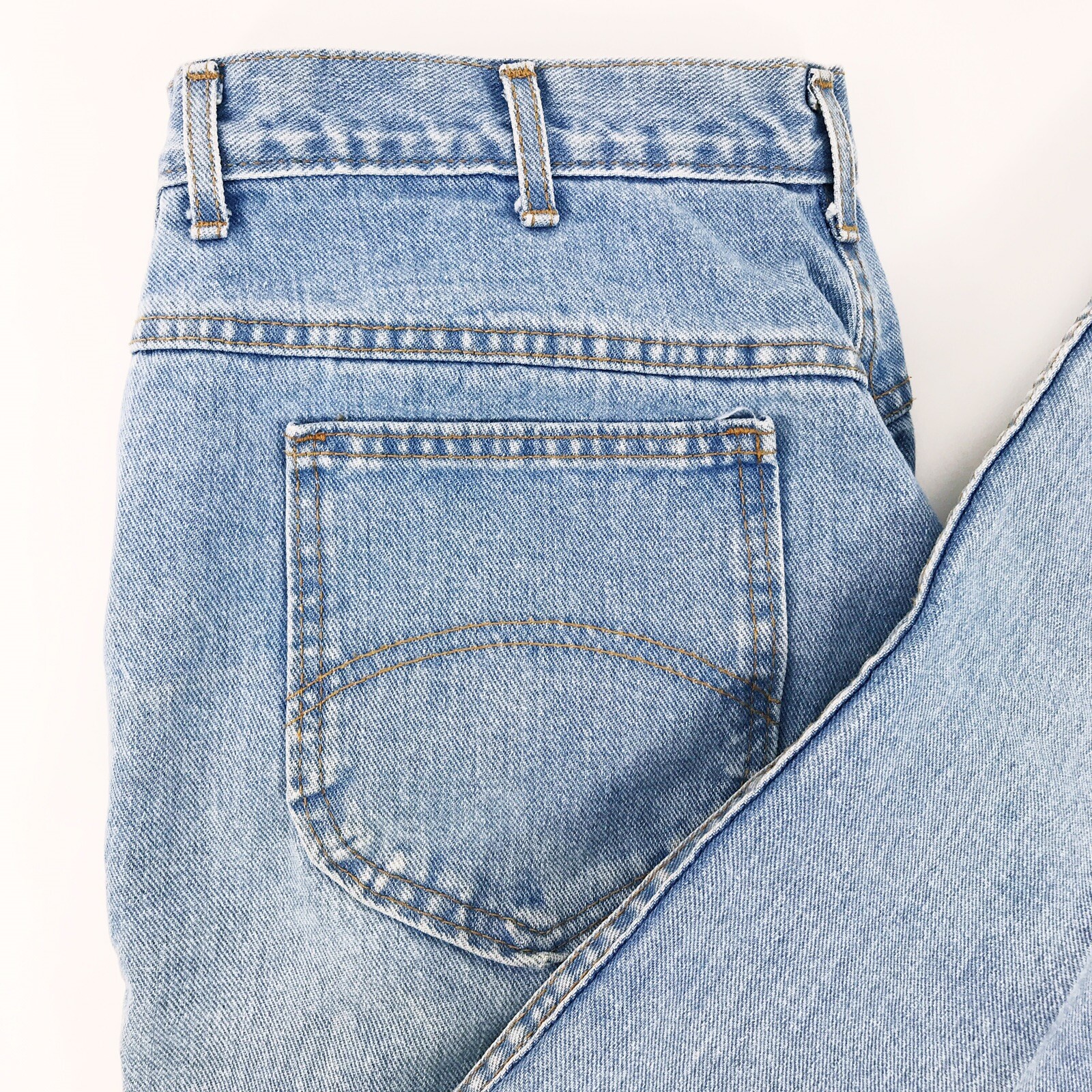 Chic Jeans Women’s 18 WP 34 x 28 Vintage 80’s Blue Tapered Leg High Waist Mom