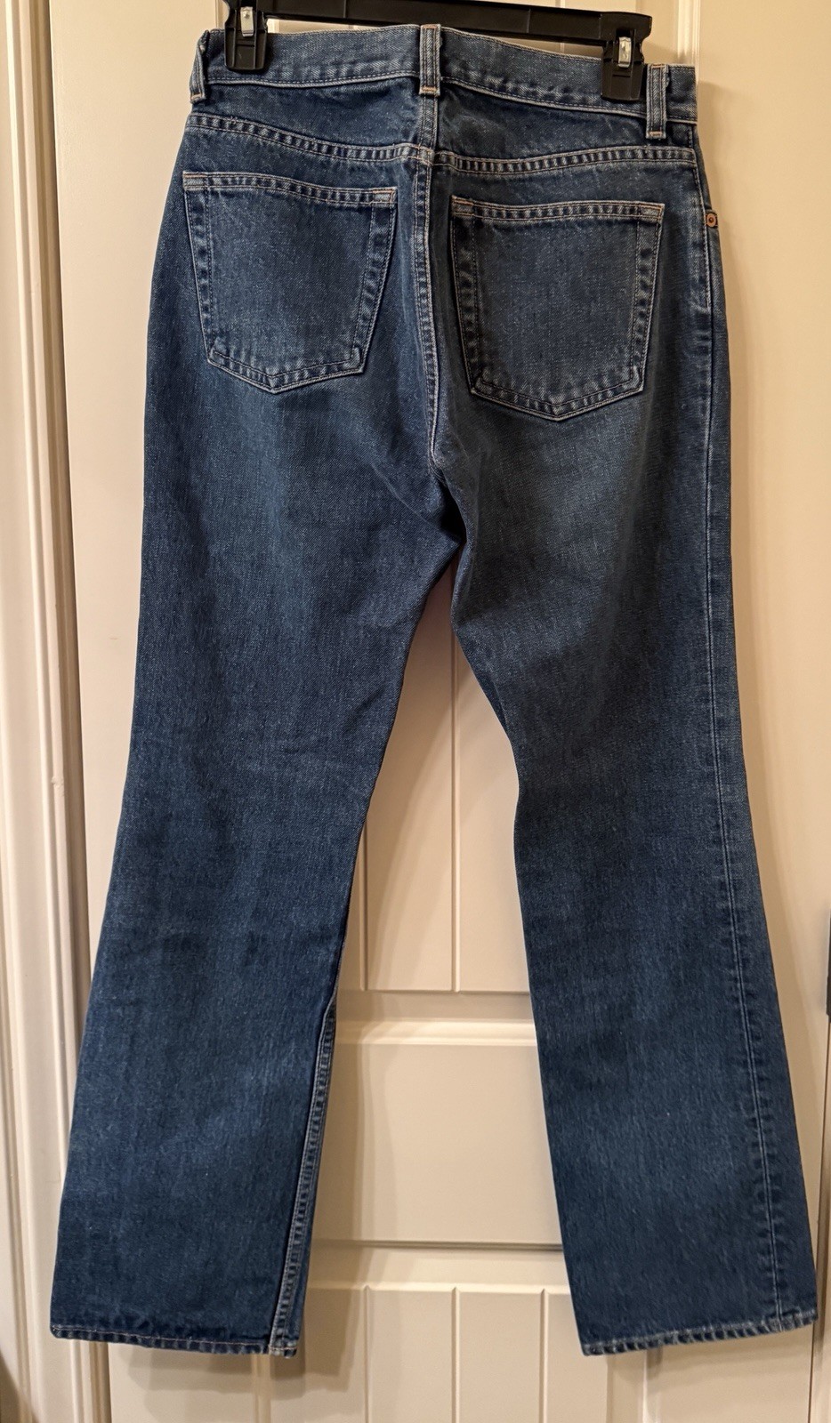 Vintage Gap Made in USA Y2K Bootcut Jeans 11/00 Button Fly 28×29 Size 4 Denim