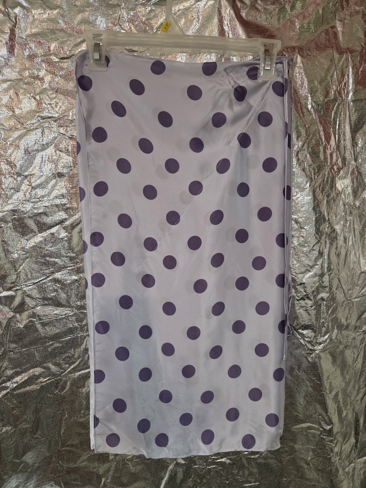 NEW 100% Silk Vintage Victoria’s Secret Wrap Around Skirt 2000 Small