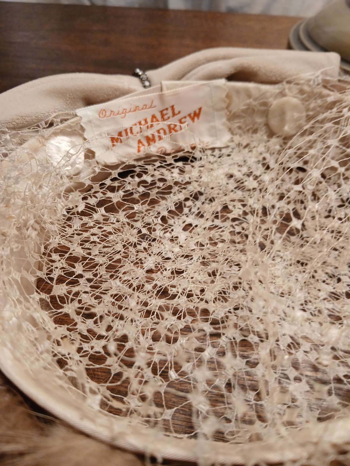 Fur Lined 1960s Petite Velour Fascinator