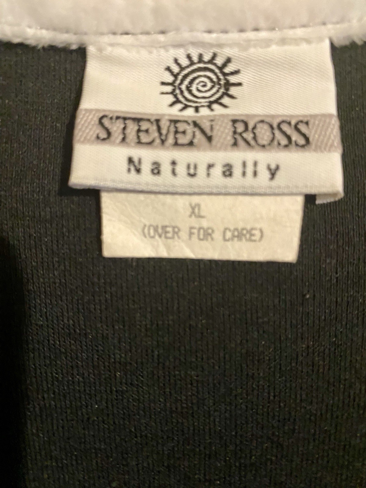 Steven Ross Naturally Black and White Women’s Pattern Blazer Button Up Size XL