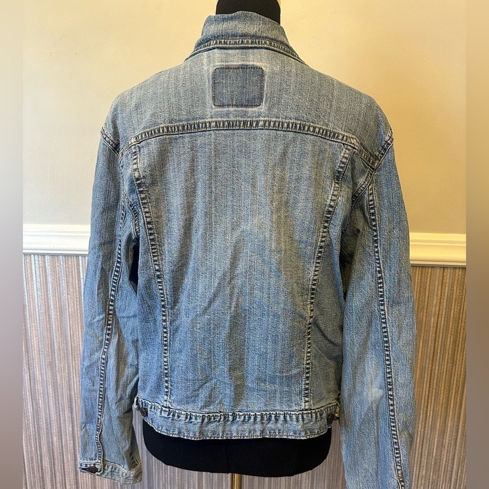 Levi Strauss Signature Denim Jacket Light Wash Women’s Size 12/14 Y2K
