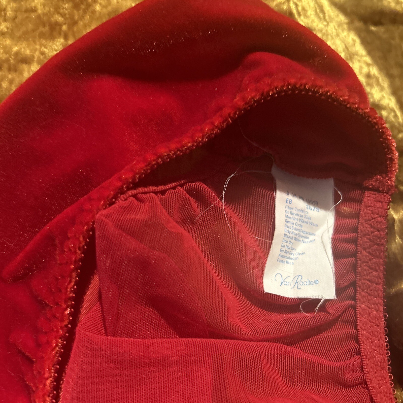 Vintage Van RAALTE Tomato Red Size. L