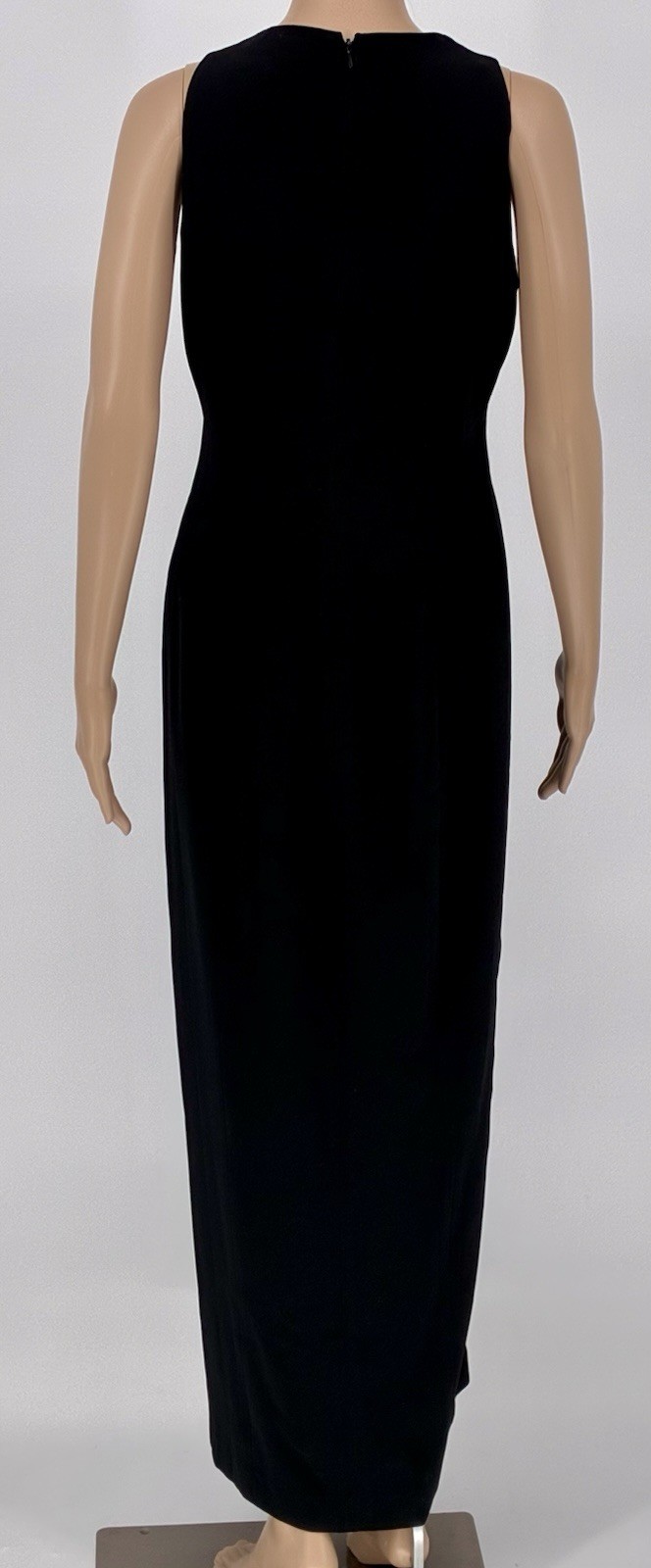 Vintage DAY MOR Couture By Mercedes Ferreira Evening Gown Sz 8 Sequins