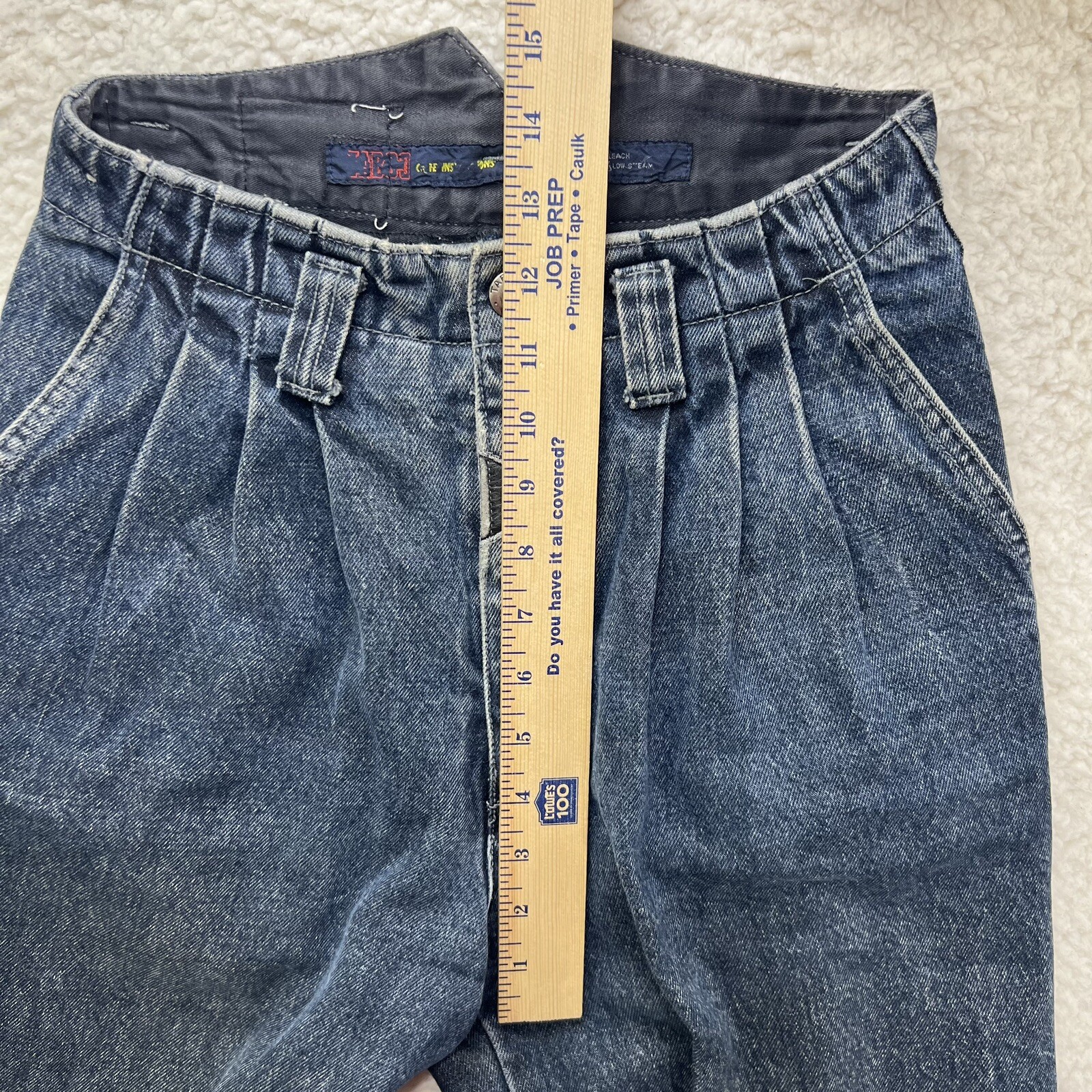 Vintage Taboo High Waisted High-Rise Tapered Leg Denim Mom Jeans Size 7/8