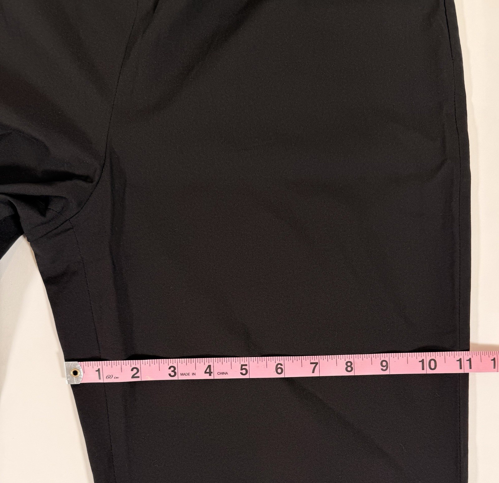 Emporio Armani Vintage 80s Black Trouser Pants Size IT 42 / US 6-8 Made In Italy