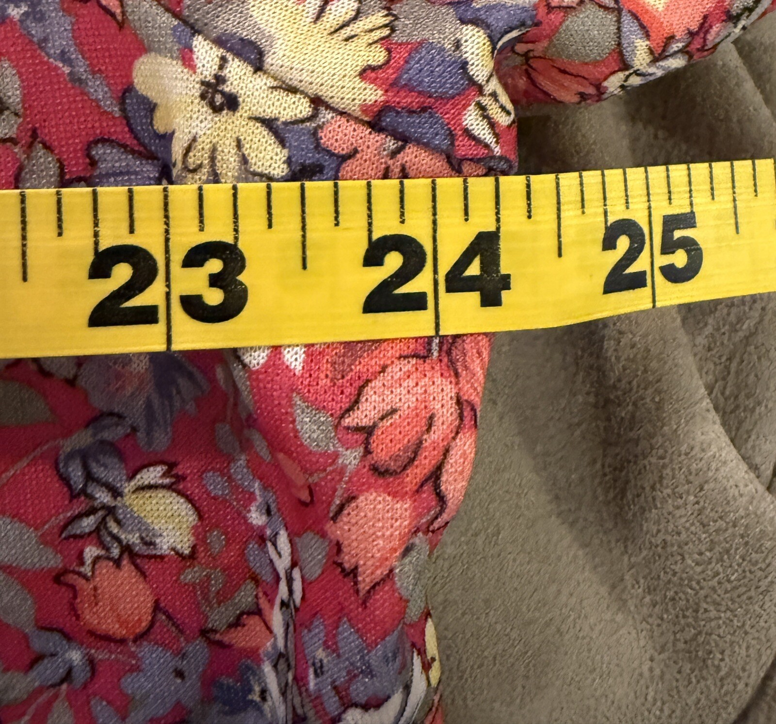 Vintage Womens 100% Polyester House Coat Robe Floral Zip Size C4 (2XL) Grandma
