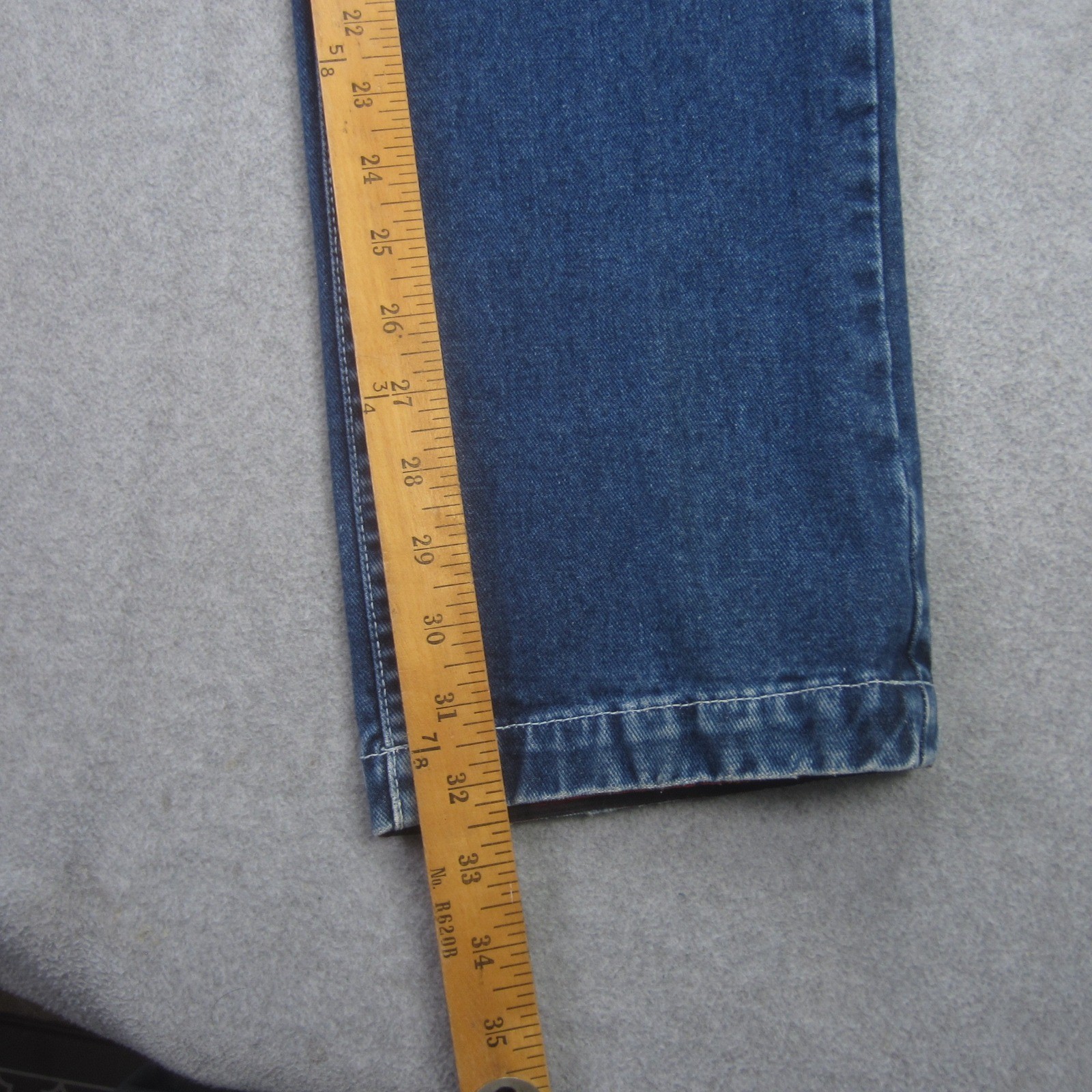 Vintage FUBU The Collection Jeans Womens 9 /10 Blue Straight Leg Logo Y2k