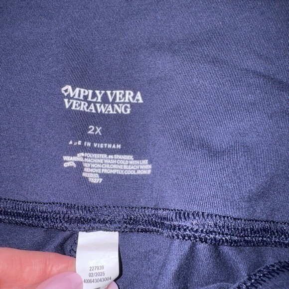 Simply Vera – Vera Wang Navy Blue Leggings Pants – Size 2X