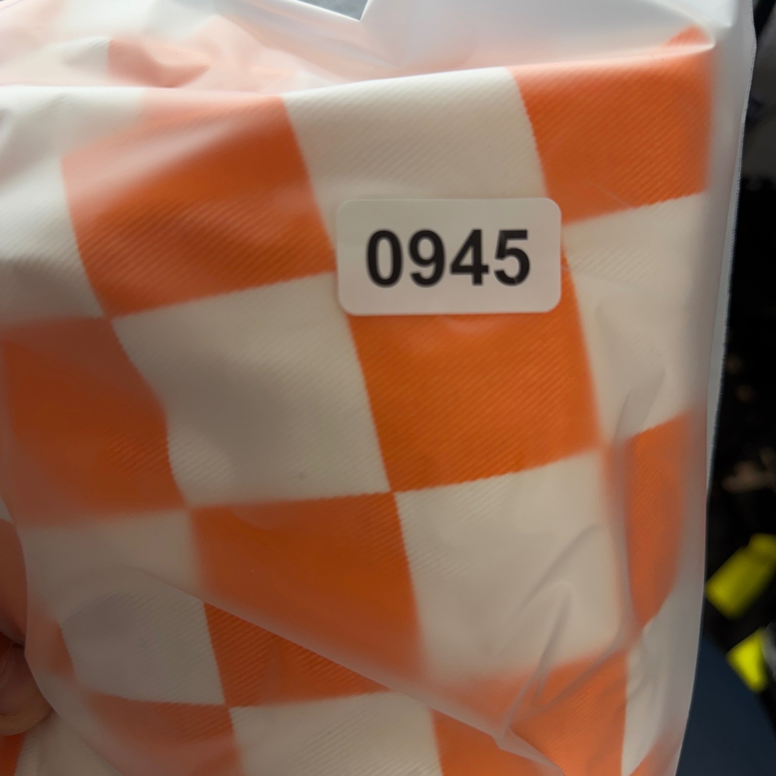 Giftdigger Orange White Overalls XL Checkerboard Bib Jumpsuit Tennessee Vols