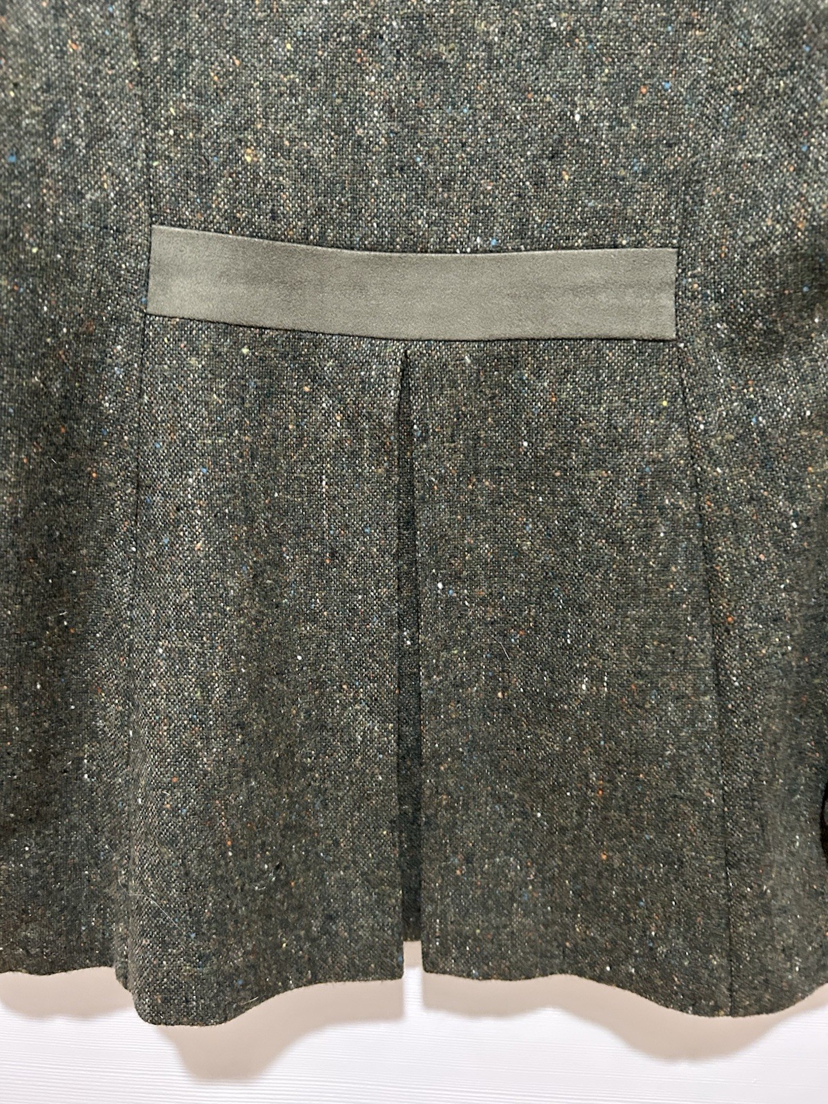 Vintage Donna Ricco Women’s 100% Olive Green Jacket Size 12 Blazer