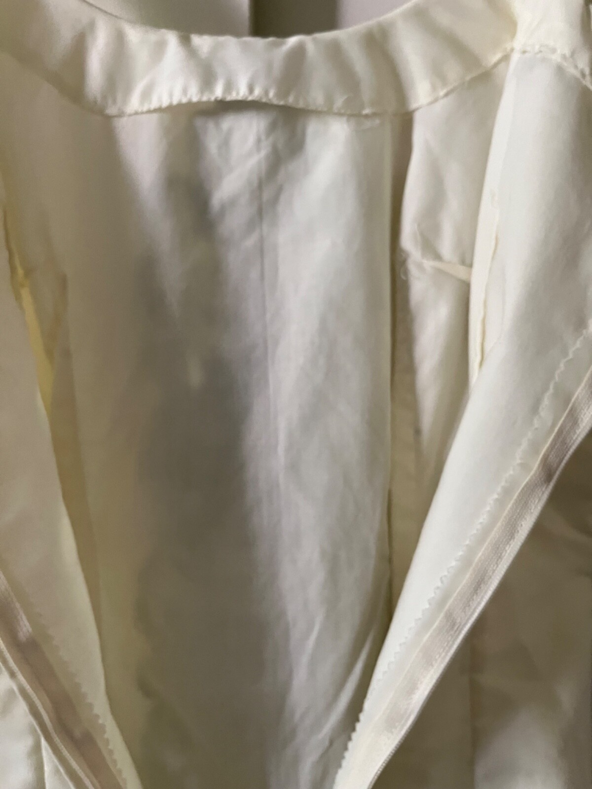 Vintage Cream and Green Embroidered Midi Dress sz 6 unnamed beautiful