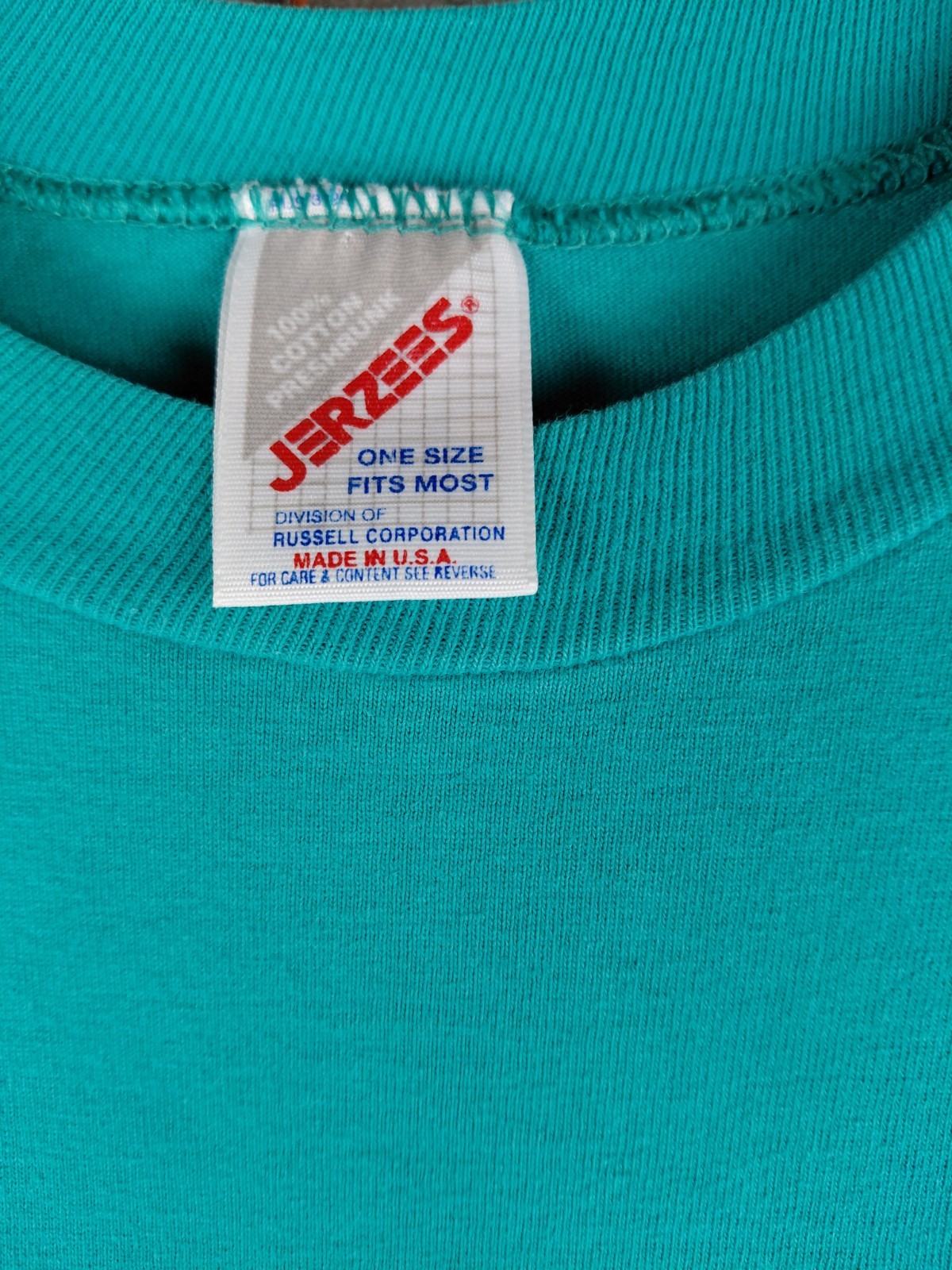 VTG JERZEES Mirage Hotel T-shirt Dress Aqua OSFM 24.5×38 Womens Pajamas