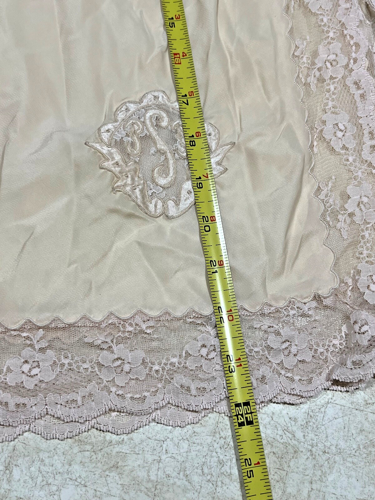 Corhan Noumair VINTAGE Petite Half Slip 24” long