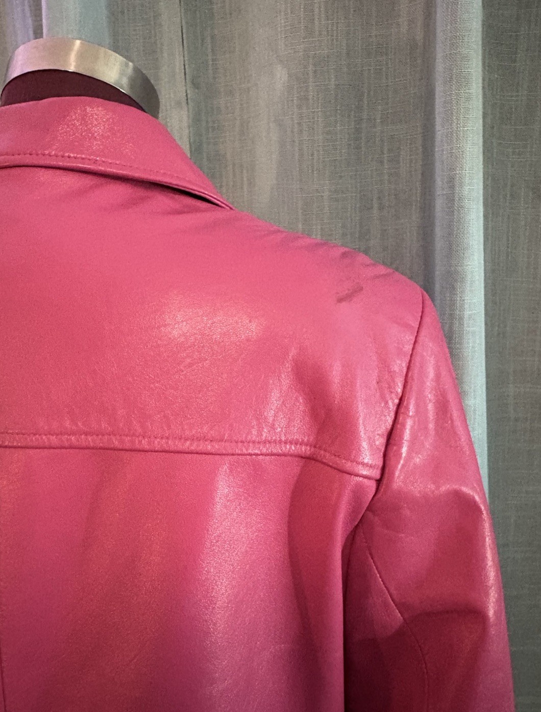 Y2K vintage pink Wilsons Pelle Studio leather jacket – women’s XL SPRING JACKET