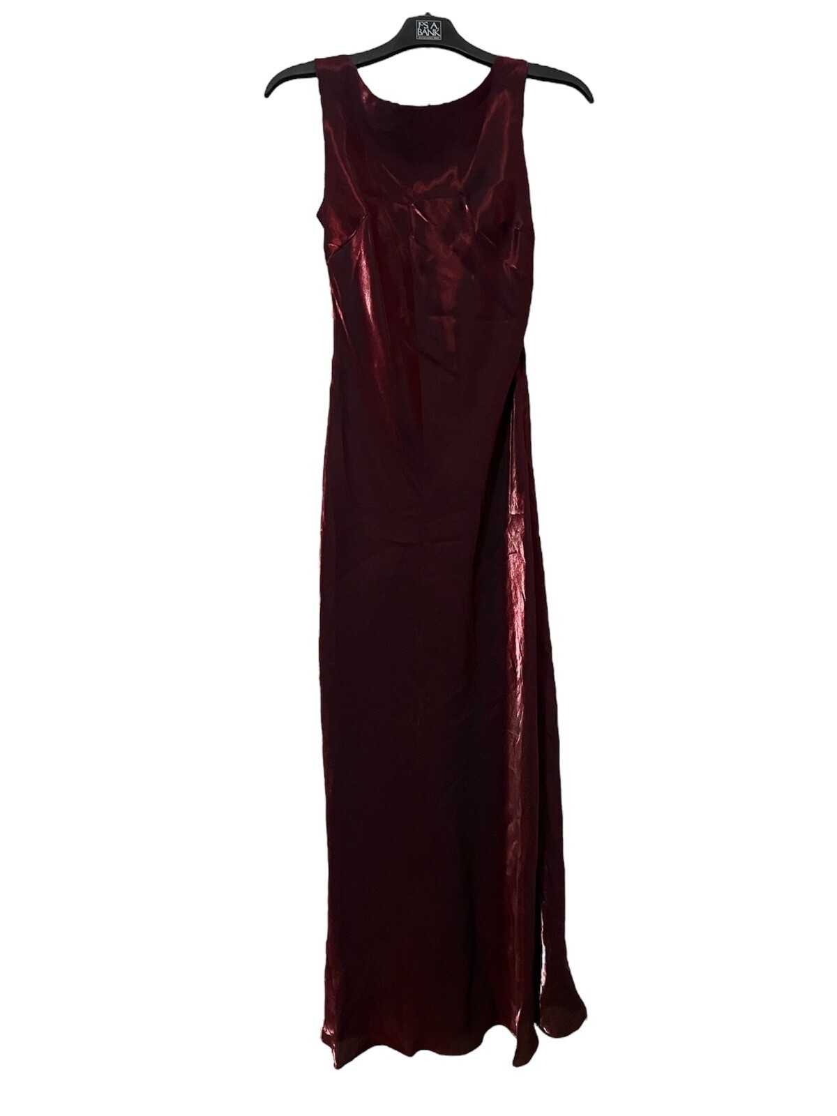 90s Y2K Vintage De Laru Sheila Yen Merlot Gown (Size 3)