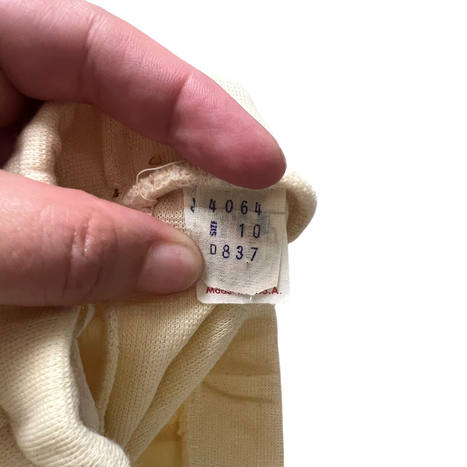 Vintage Butte Knit 3 Piece Set Tunic Vest Sweater Pants Tan Cream 4064 Size 10