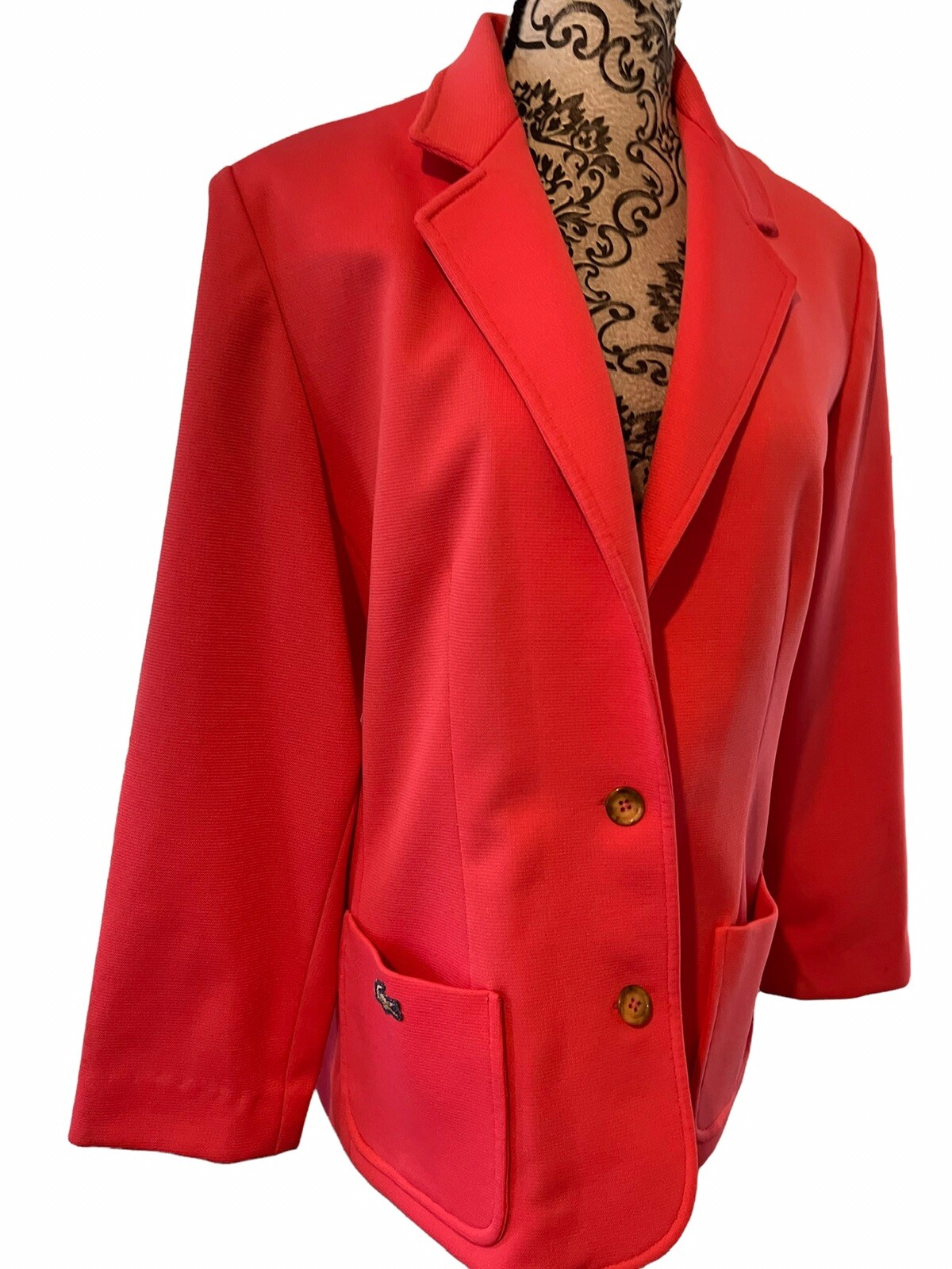 Haymaker Lacoste women’s Hot Pink blazer Size 16 Medium/Large