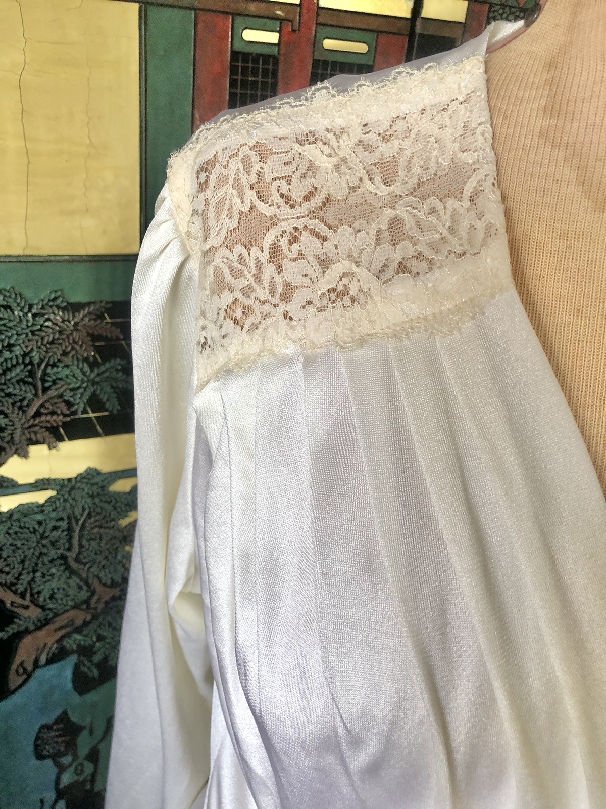 Vintage 60’s Hollywood Starlet Charles Grahame Ivory Robe For Harrods